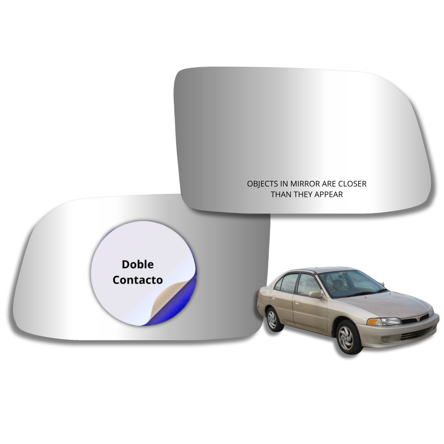 Espejo retrovisor Alternativo Panorámico Mitsubishi Lancer 1995-2001 - AutoVidriosRobin