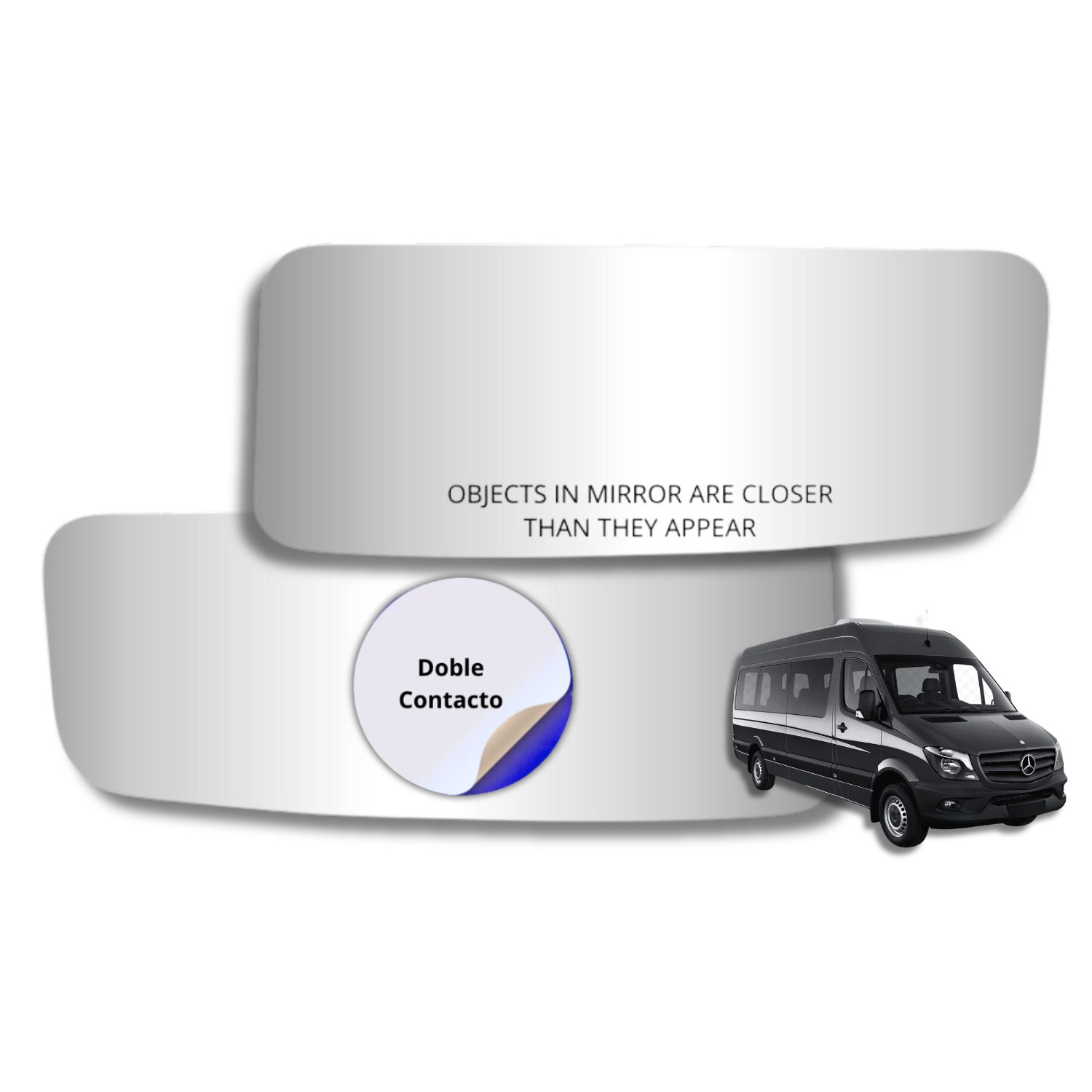 Espejo retrovisor Alternativo Panorámico Mercedes Benz Sprinter 2012-2017 - AutoVidriosRobin