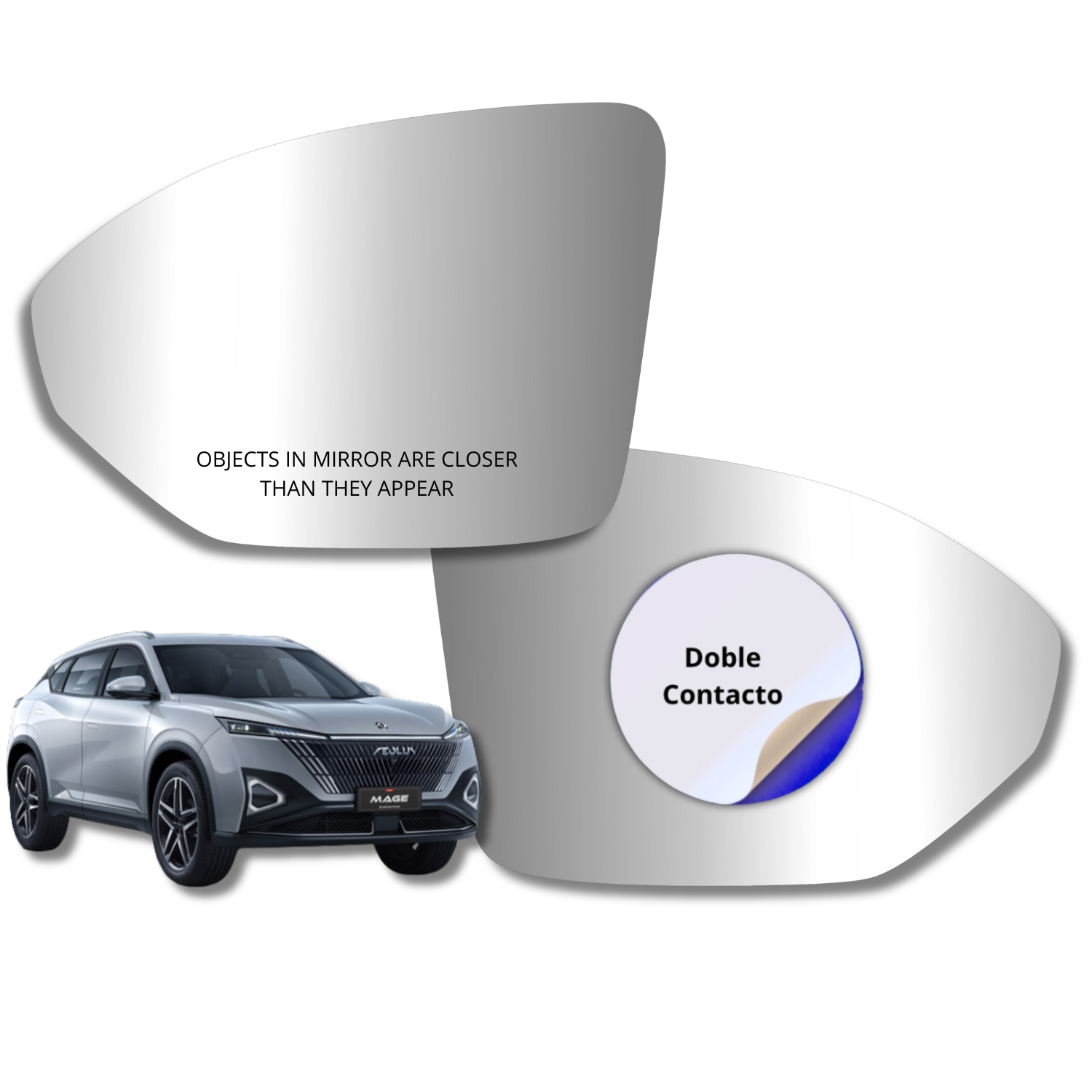Espejo retrovisor Alternativo Panorámico c/Sensor Dongfeng Mage 2024-2027 - AutoVidriosRobin