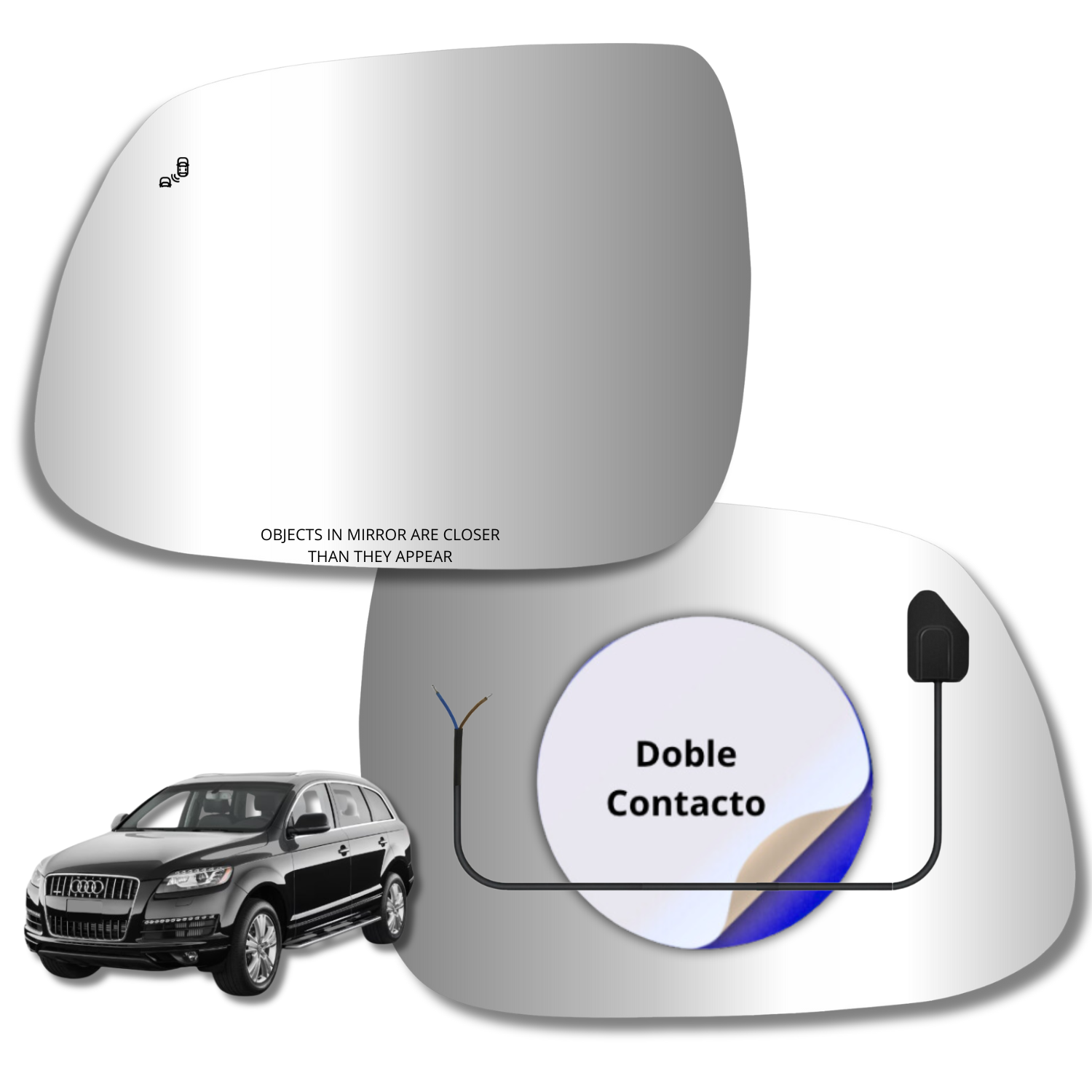 Espejo retrovisor Original Audi Q7 2017-2025 - AutoVidriosRobin