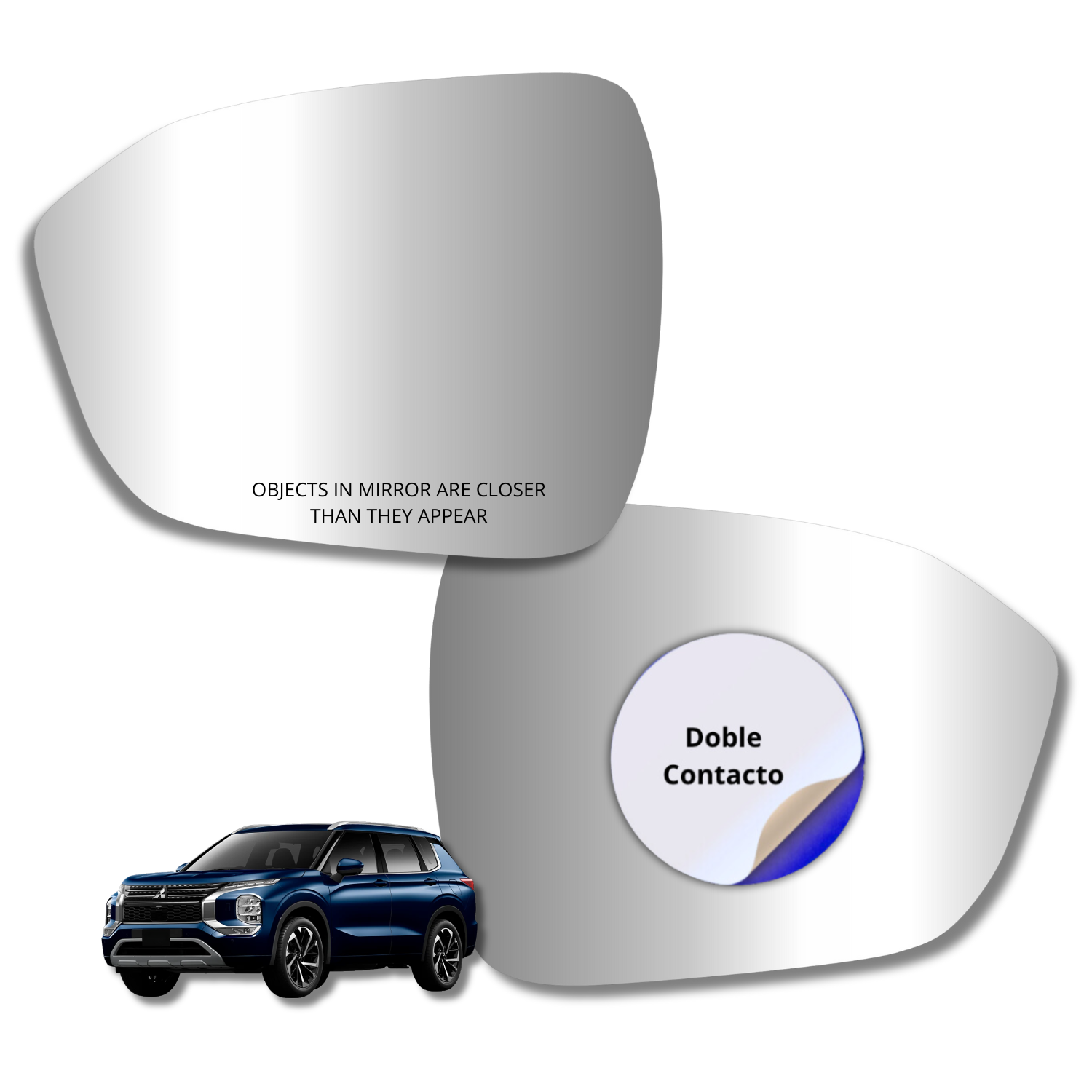 Espejo retrovisor Alternativo Panorámico Mitsubishi Outlander 2022-2025 - AutoVidriosRobin