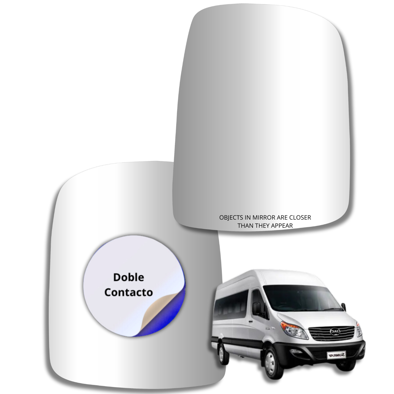 Espejo retrovisor Alternativo Panorámico Jac Sunray 2012-2022 - AutoVidriosRobin