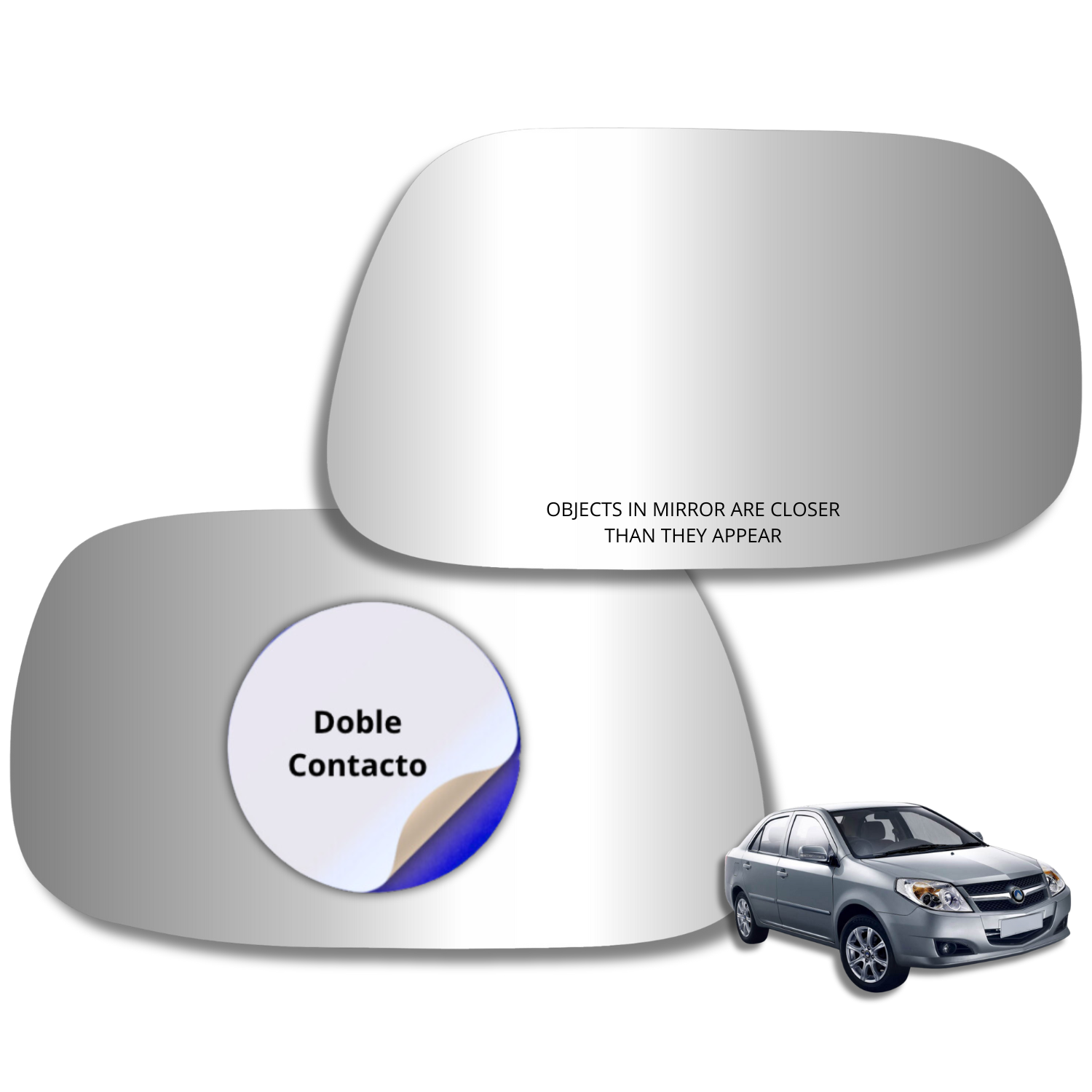 Espejo retrovisor Alternativo Panorámico Geely MK 2005-2012 - AutoVidriosRobin