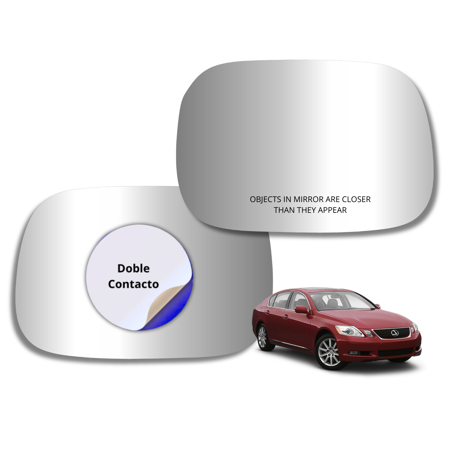 Espejo retrovisor Alternativo Panorámico c/Sensor Lexus GS 2007-2011 - AutoVidriosRobin