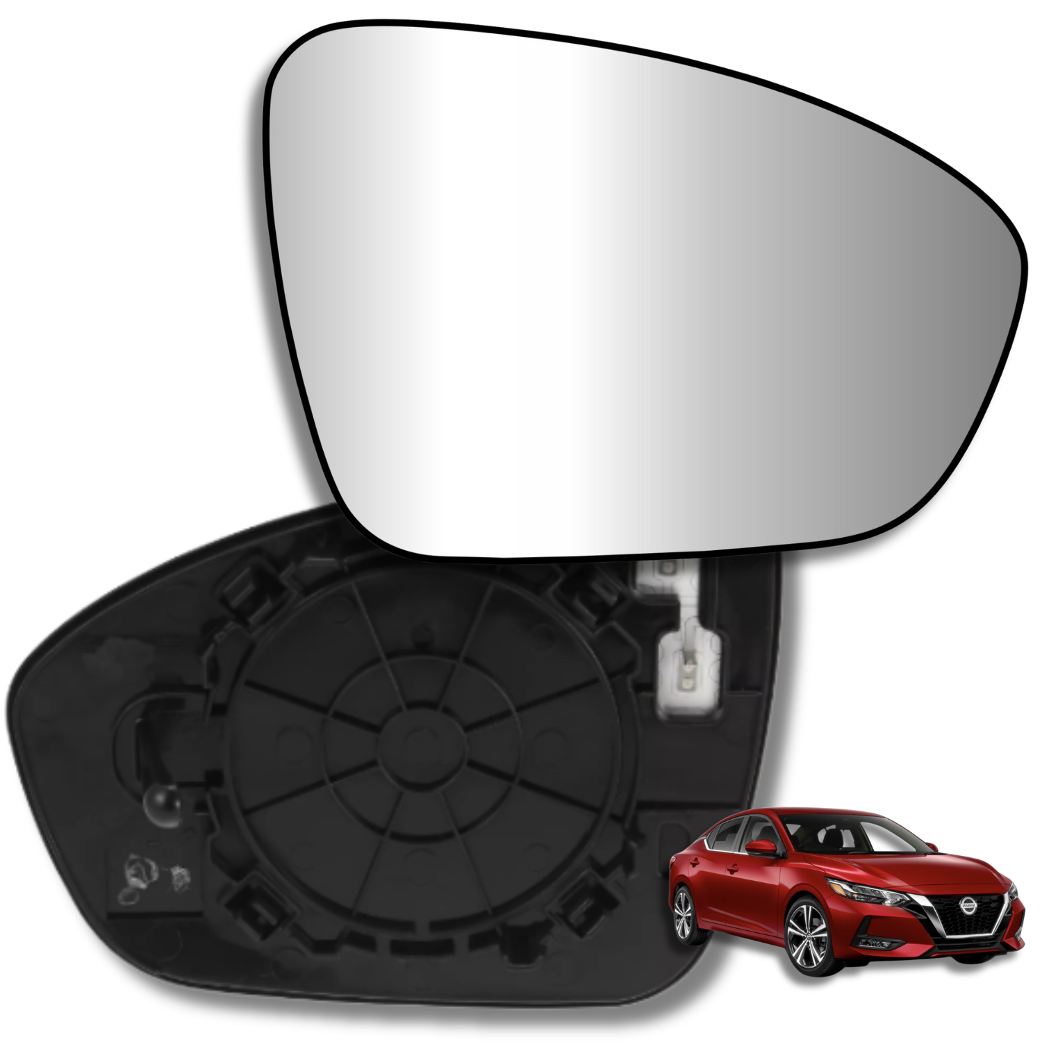 Espejo retrovisor Original Nissan sentra 2020-2023 - AutoVidriosRobin