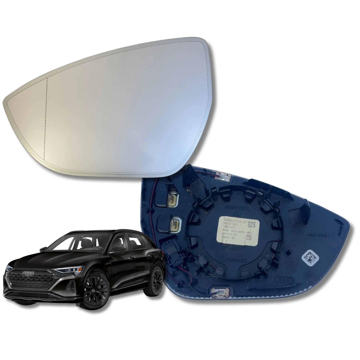 Espejo retrovisor Alternativo Panorámico c/Sensor Audi Q8 e-tron 2022-2026