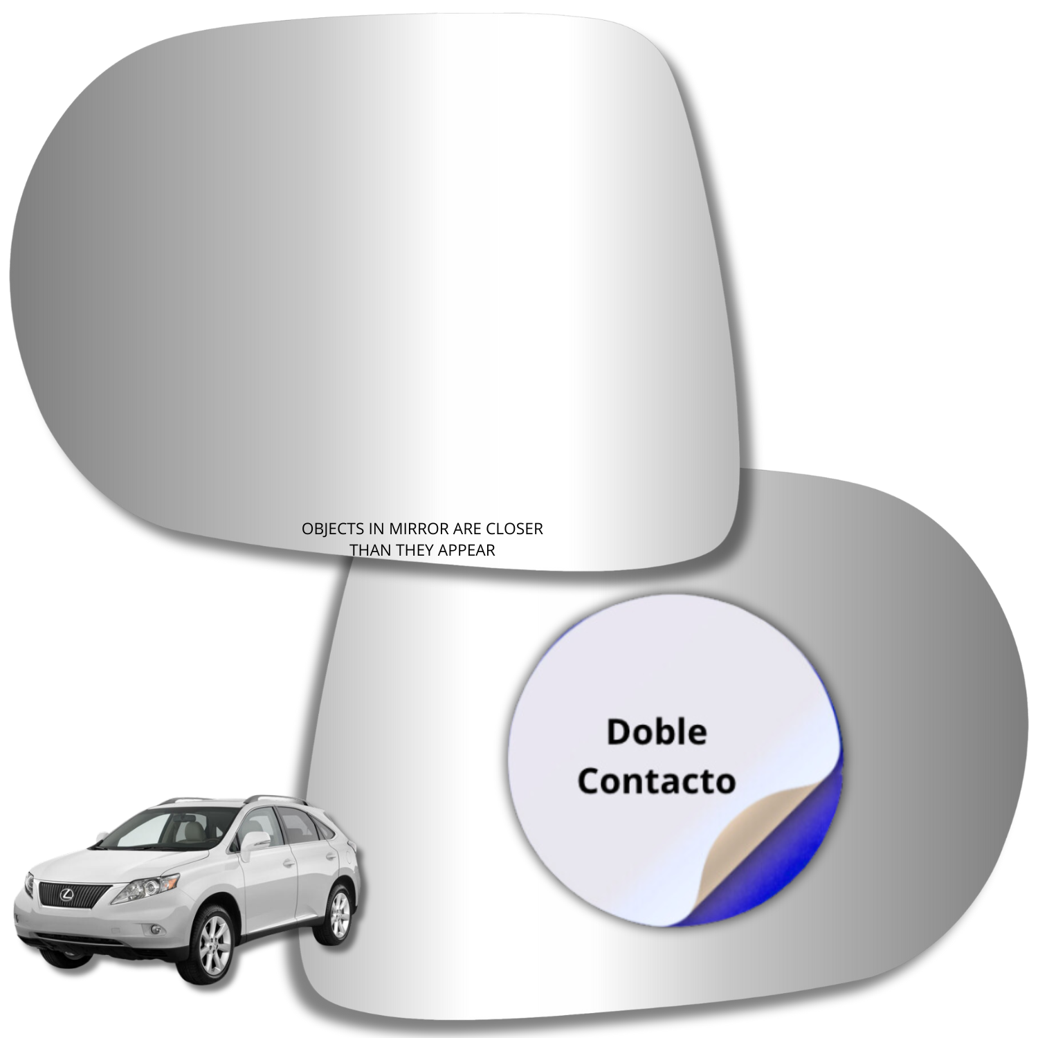 Espejo retrovisor Alternativo Panorámico Lexus RX350 2009-2015 - AutoVidriosRobin