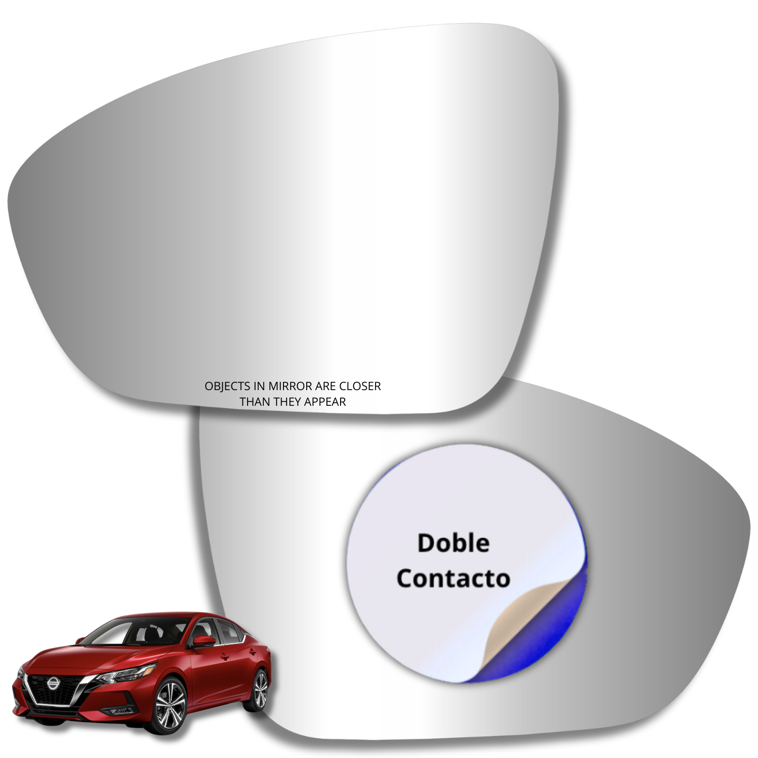 Espejo retrovisor Alternativo Panorámico c/Sensor Nissan sentra 2020-2023 - AutoVidriosRobin