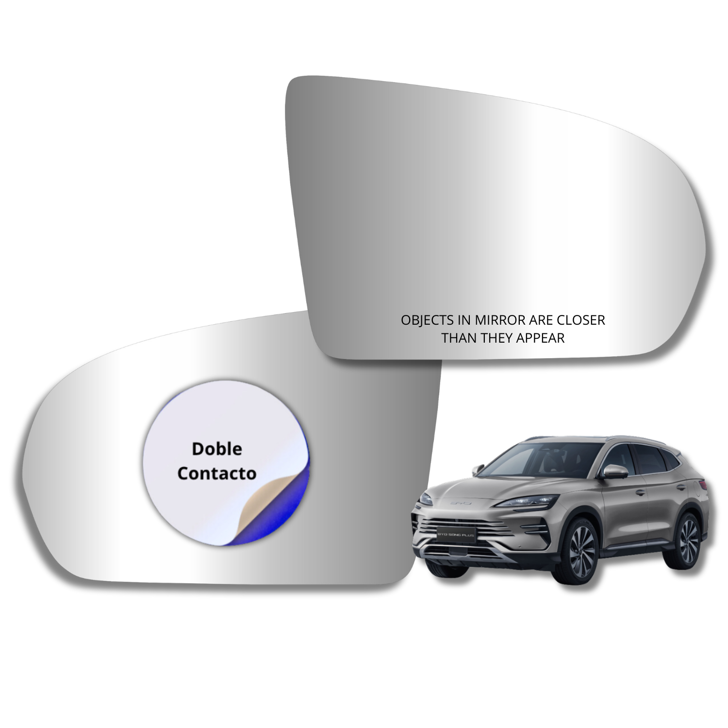 Espejo retrovisor Original BYD Song Pro 2022-2026 - AutoVidriosRobin