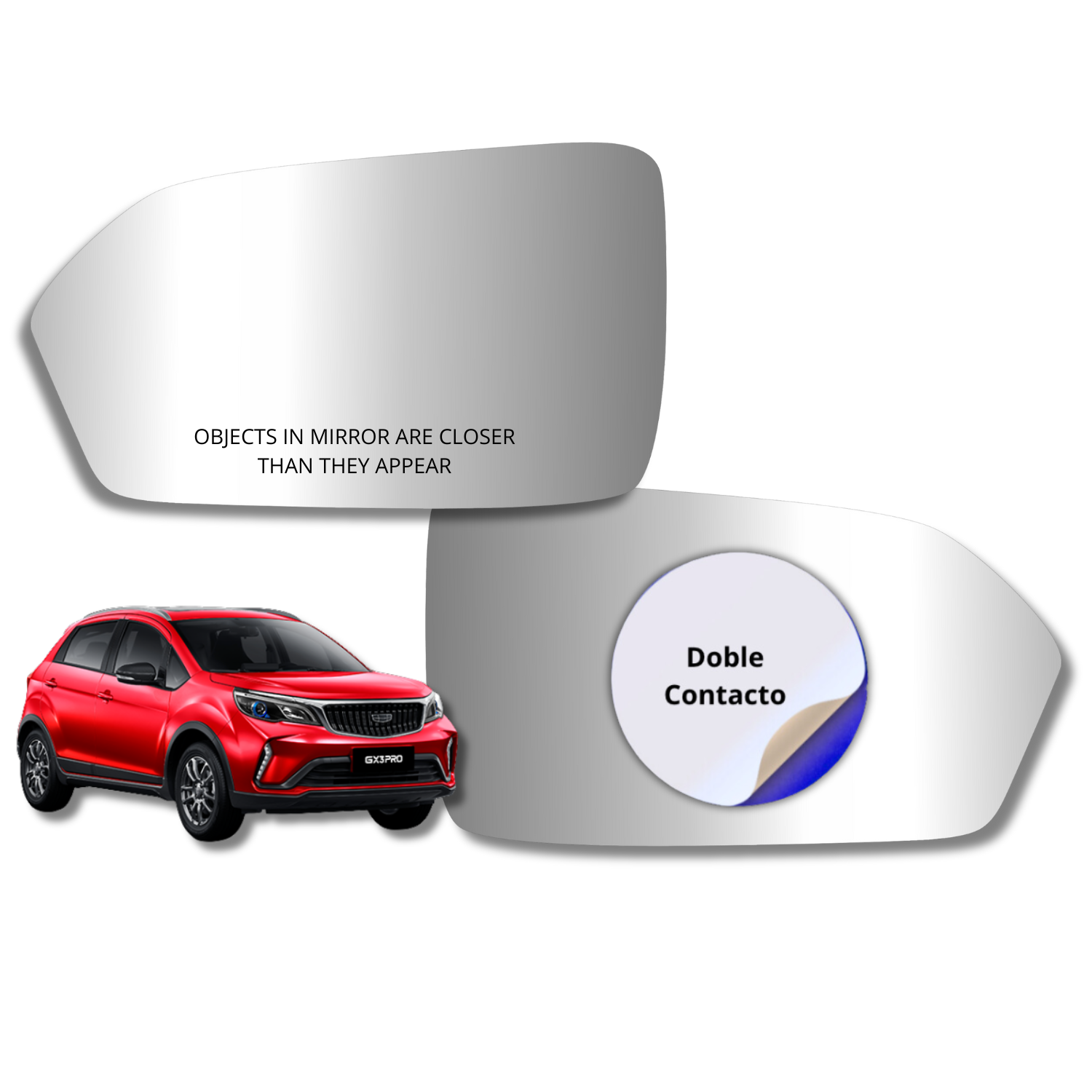 Espejo retrovisor Original Geely GX3 Pro 2023-2026 - AutoVidriosRobin