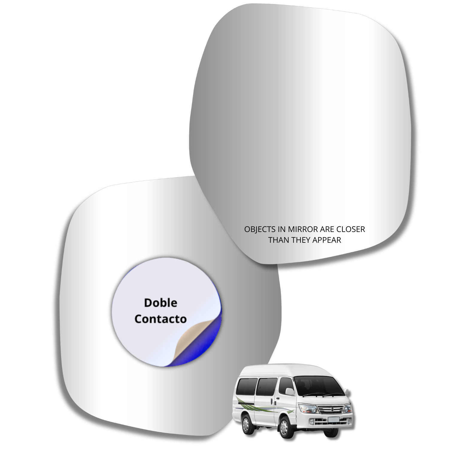 Espejo retrovisor Alternativo Panorámico Jinbei Haise 2009-2016 - AutoVidriosRobin