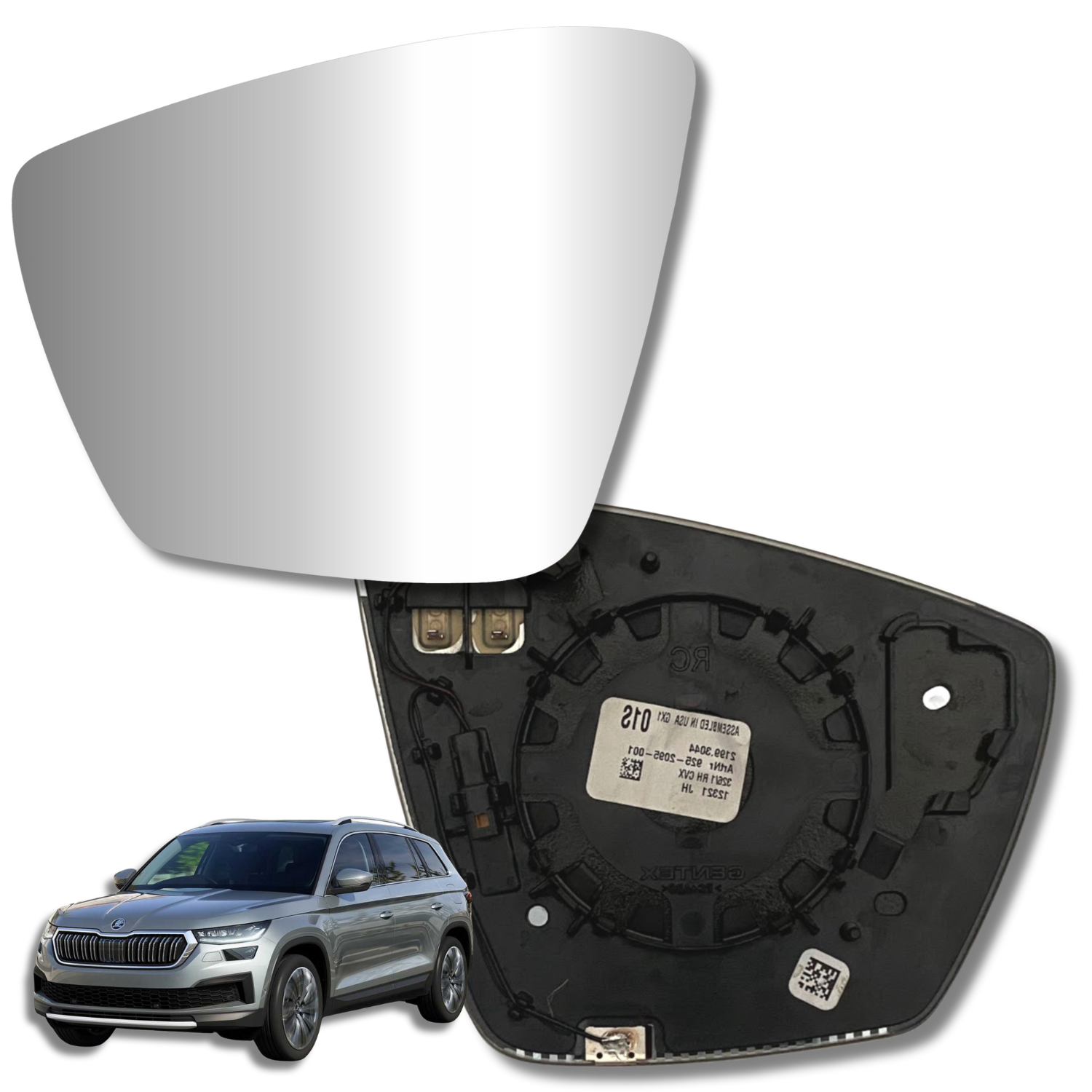 Espejo retrovisor Alternativo Panorámico Skoda KodiaQ 2018-2024