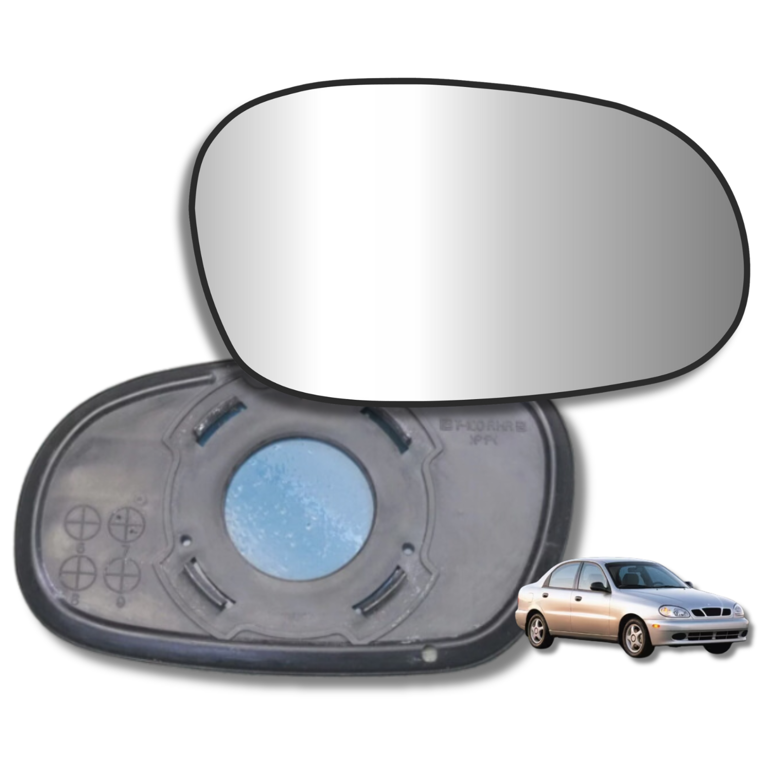 Espejo retrovisor Alternativo Panorámico Daewoo Lanos 1997-2002