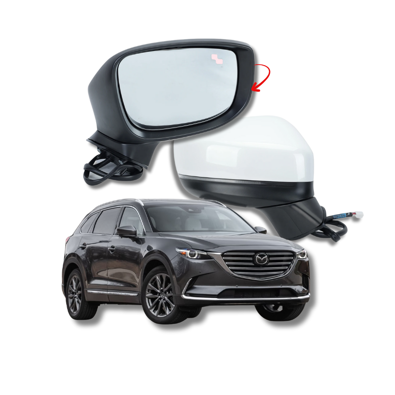 Espejo retrovisor Alternativo Panorámico c/Sensor Mazda CX9 2019-2025 - AutoVidriosRobin