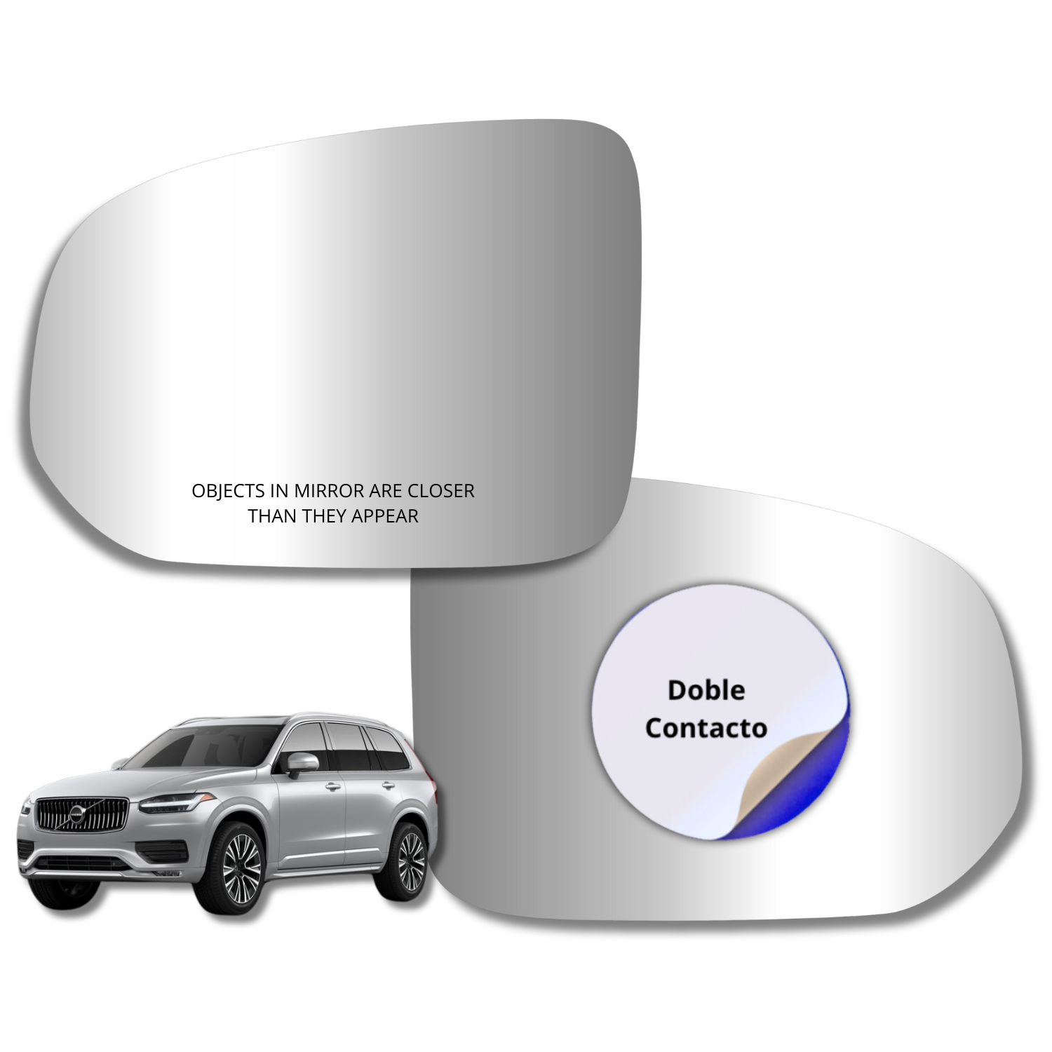 Espejo retrovisor Alternativo Panorámico Volvo XC70 2017-2021 - AutoVidriosRobin