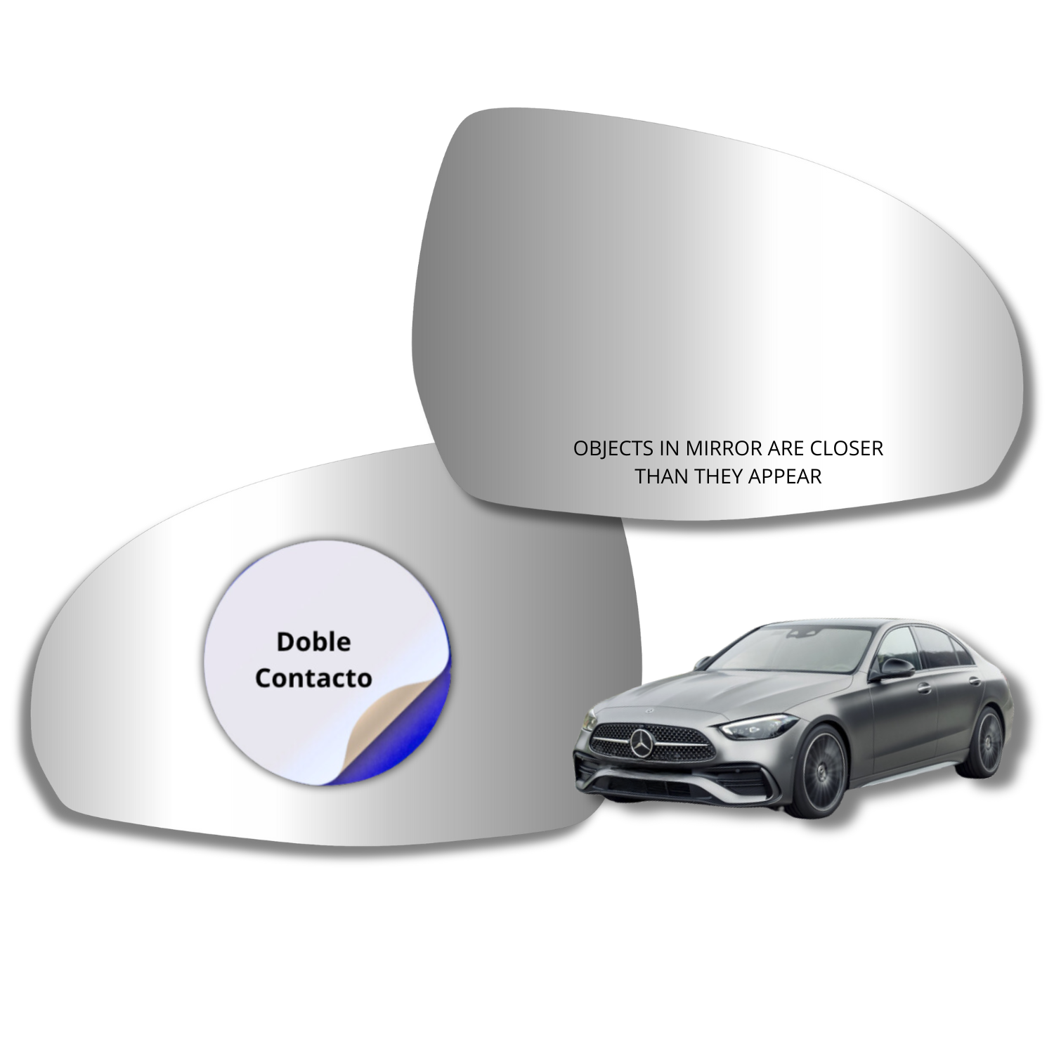 Espejo retrovisor Alternativo Panorámico Mercedes Benz c200 2023-2025 - AutoVidriosRobin
