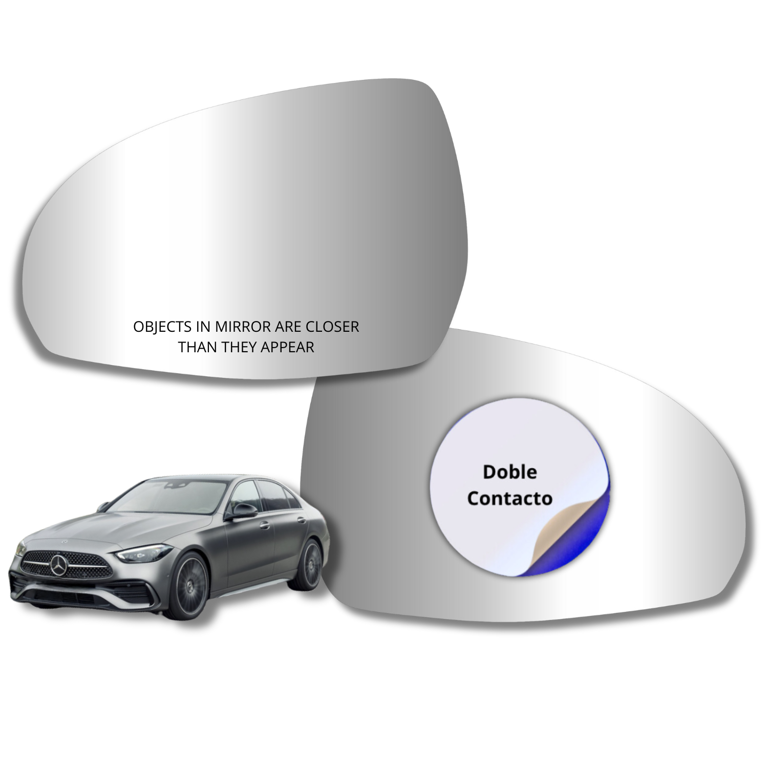 Espejo retrovisor Alternativo Panorámico Mercedes Benz c200 2023-2025 - AutoVidriosRobin