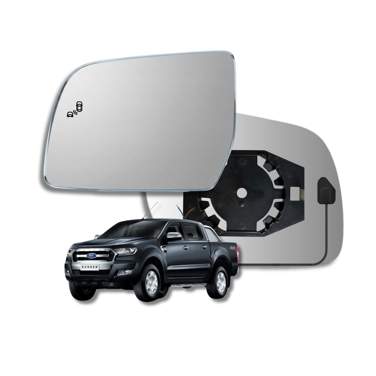 Espejo retrovisor Original Mazda BT-50 2013-2021