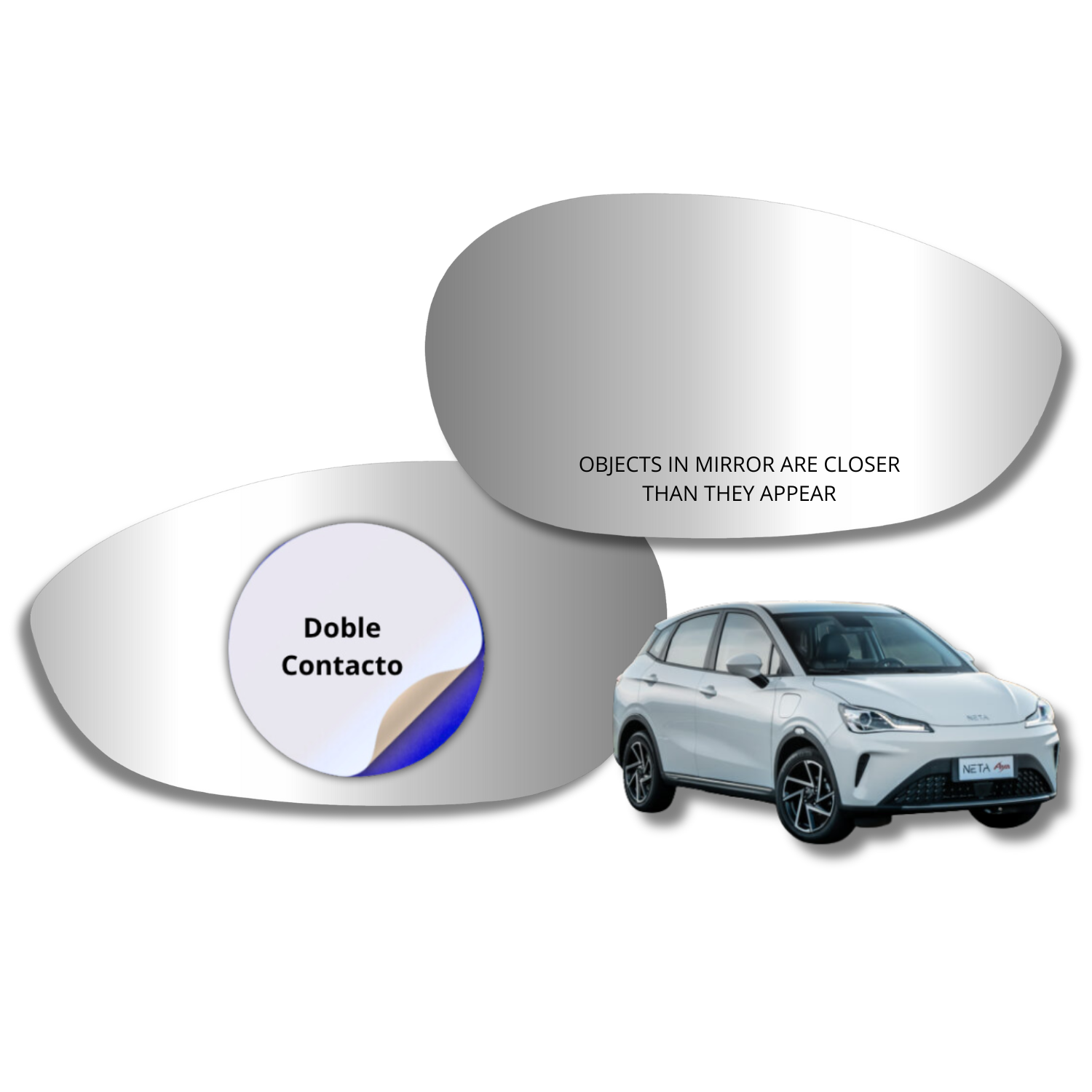 Espejo retrovisor Alternativo Panorámico Neta Aya 2025-2027 - AutoVidriosRobin