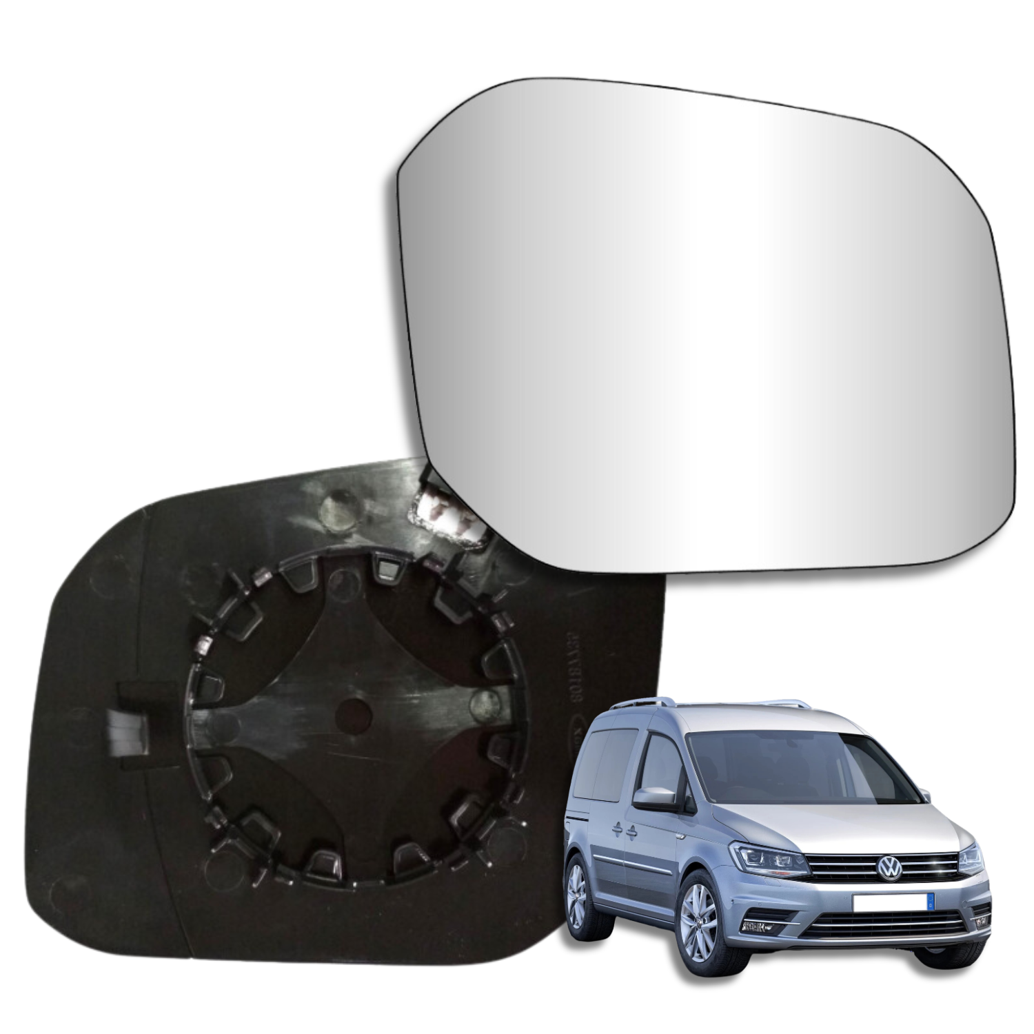 Espejo retrovisor Alternativo Panorámico Volkswagen Caddy 2015-2019 - AutoVidriosRobin