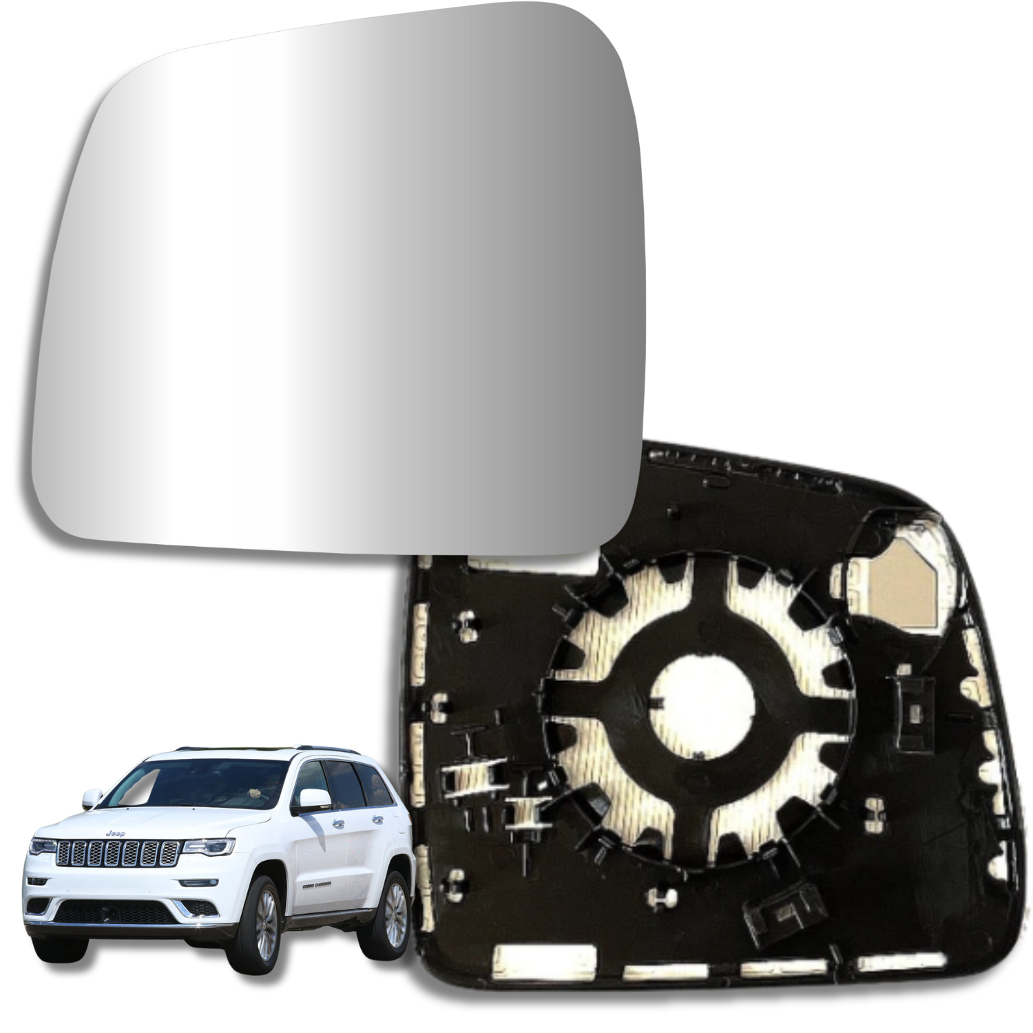 Espejo retrovisor Alternativo Panorámico c/Sensor Jeep Grand Cherokee Laredo 2012-2023 - AutoVidriosRobin