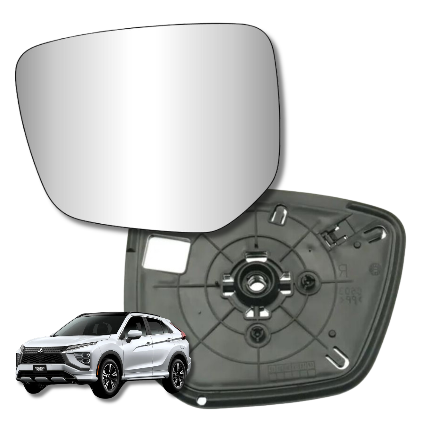 Espejo retrovisor Alternativo Panorámico c/Sensor Mitsubishi Xpander Cross 2023-2025 - AutoVidriosRobin