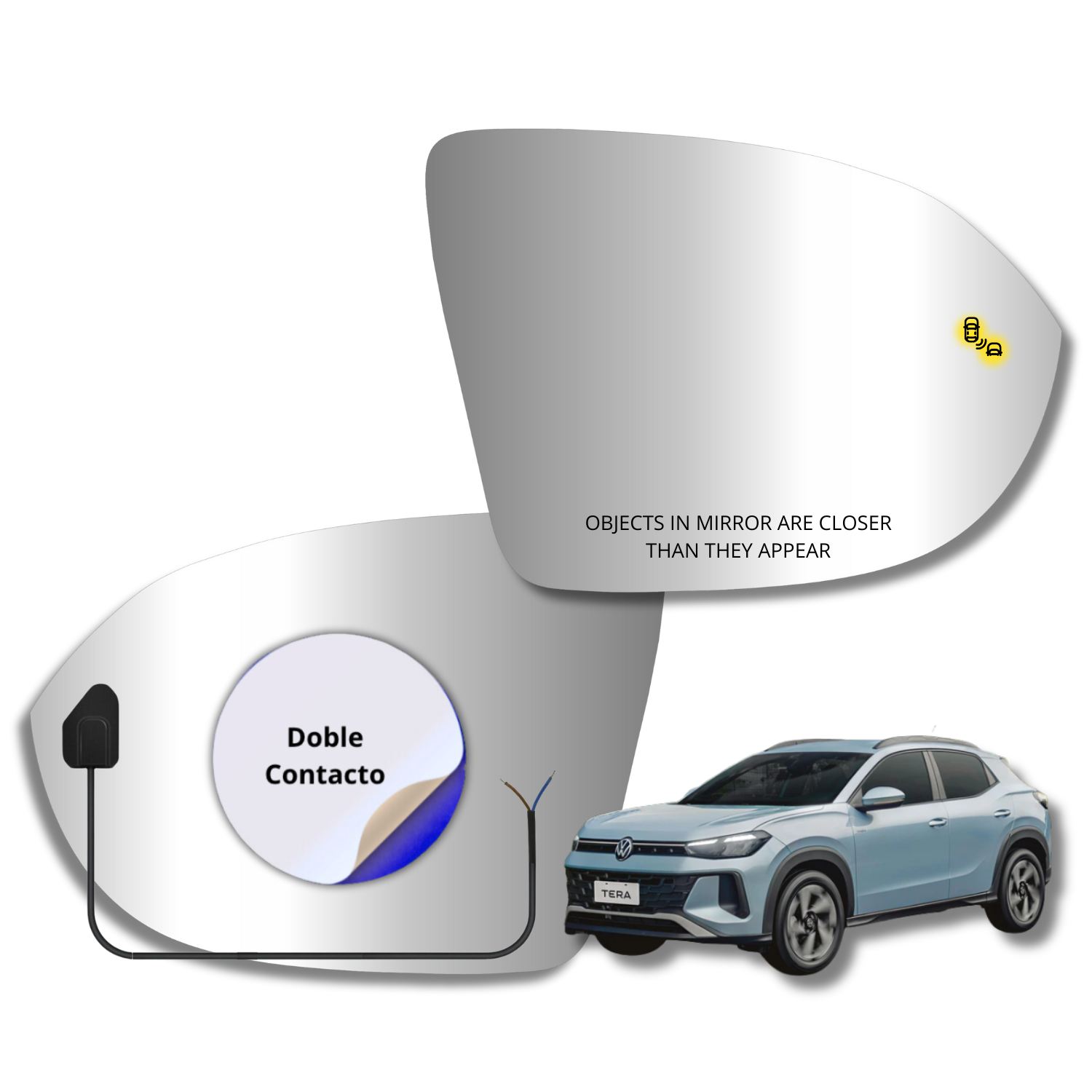 Espejo retrovisor Original Volkswagen Tera 2026-2027 - AutoVidriosRobin