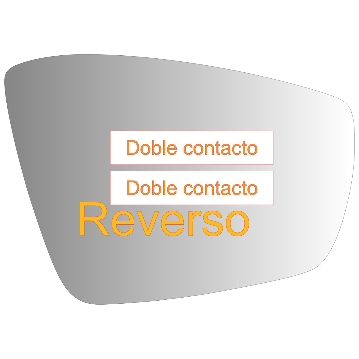 Espejo retrovisor Alternativo Panorámico Volkswagen Polo 2009-2017 - AutoVidriosRobin