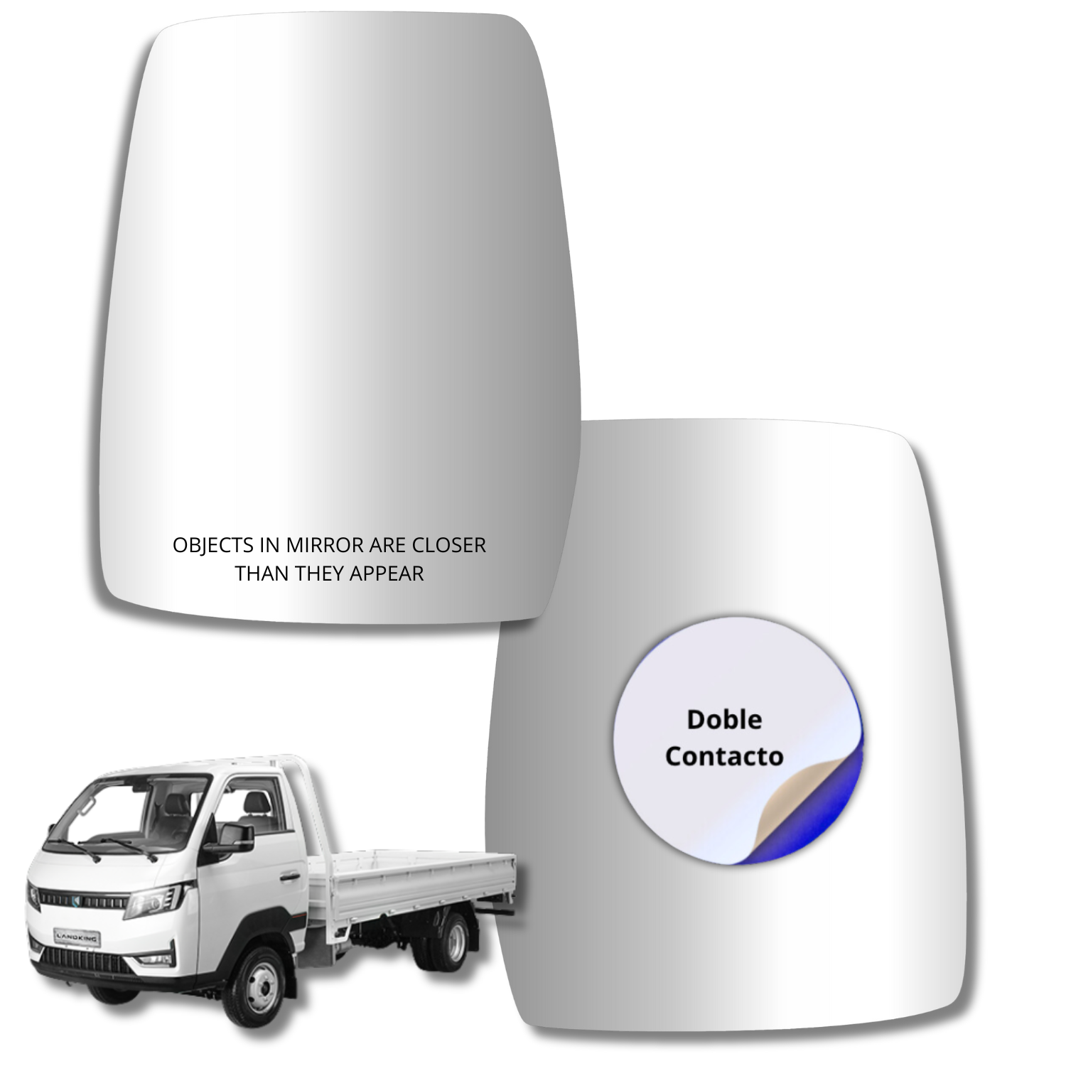 Espejo retrovisor Alternativo Panorámico c/Sensor Landking LK3 2025-2027 - AutoVidriosRobin