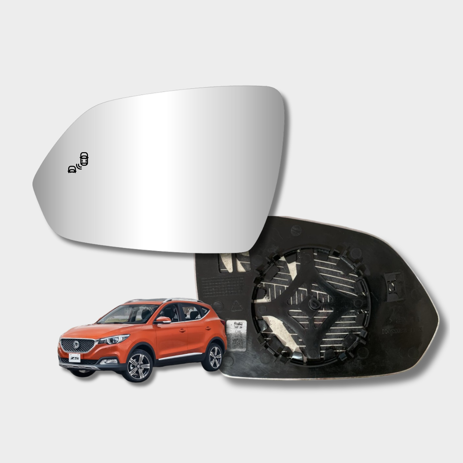 Espejo retrovisor Alternativo Panorámico MG RS 2021-2023 - AutoVidriosRobin