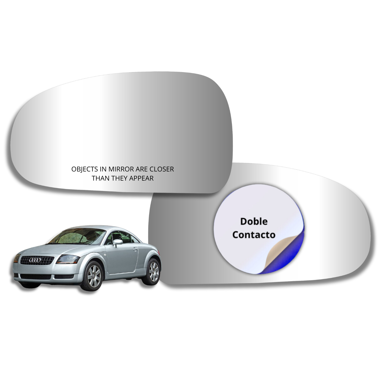 Espejo retrovisor Alternativo Panorámico Audi TT 1998-2005 - AutoVidriosRobin