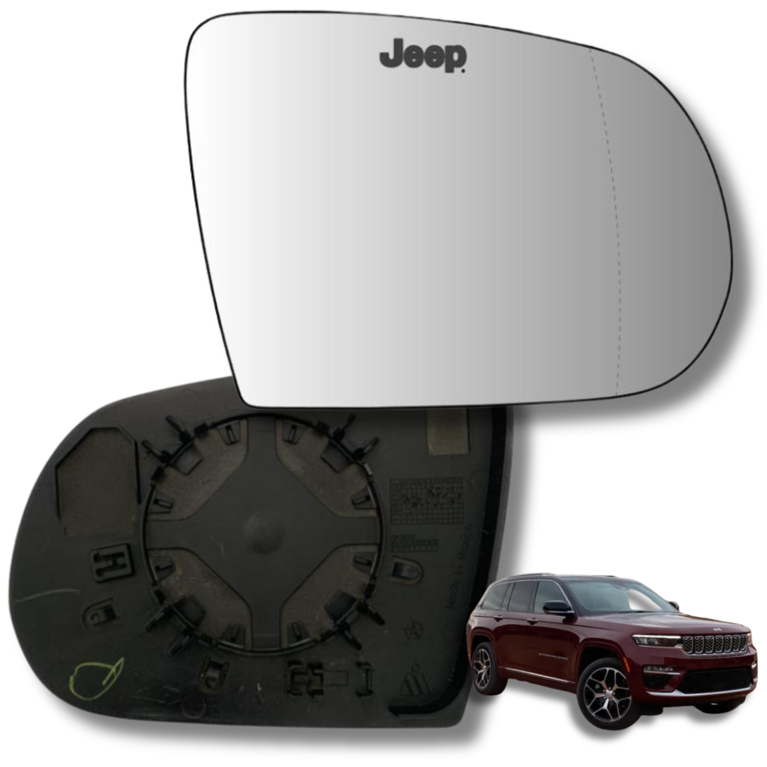 Espejo retrovisor Original Jeep Commander 2022-2025 - AutoVidriosRobin