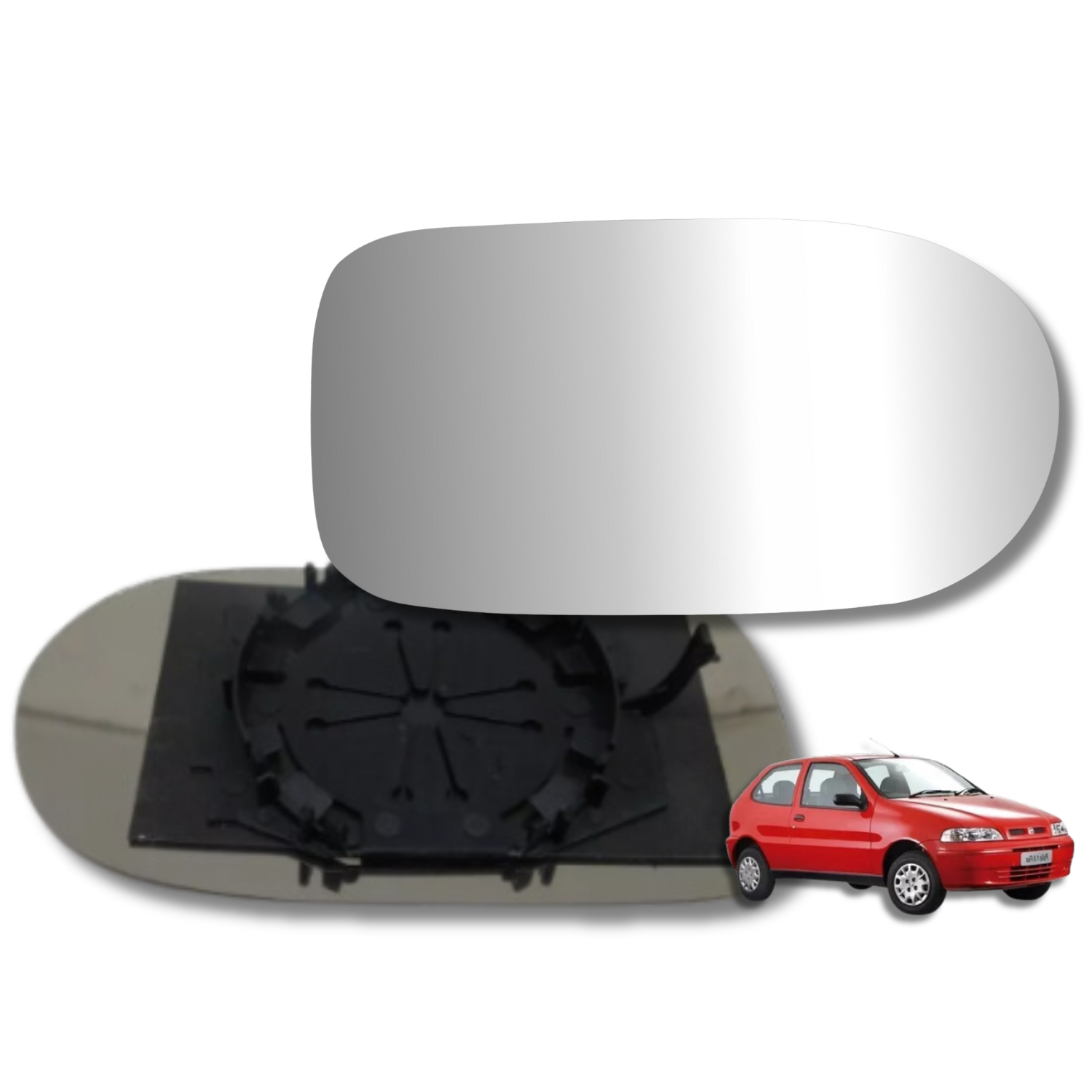 Espejo retrovisor Original Fiat Strada 2009-2016 - AutoVidriosRobin