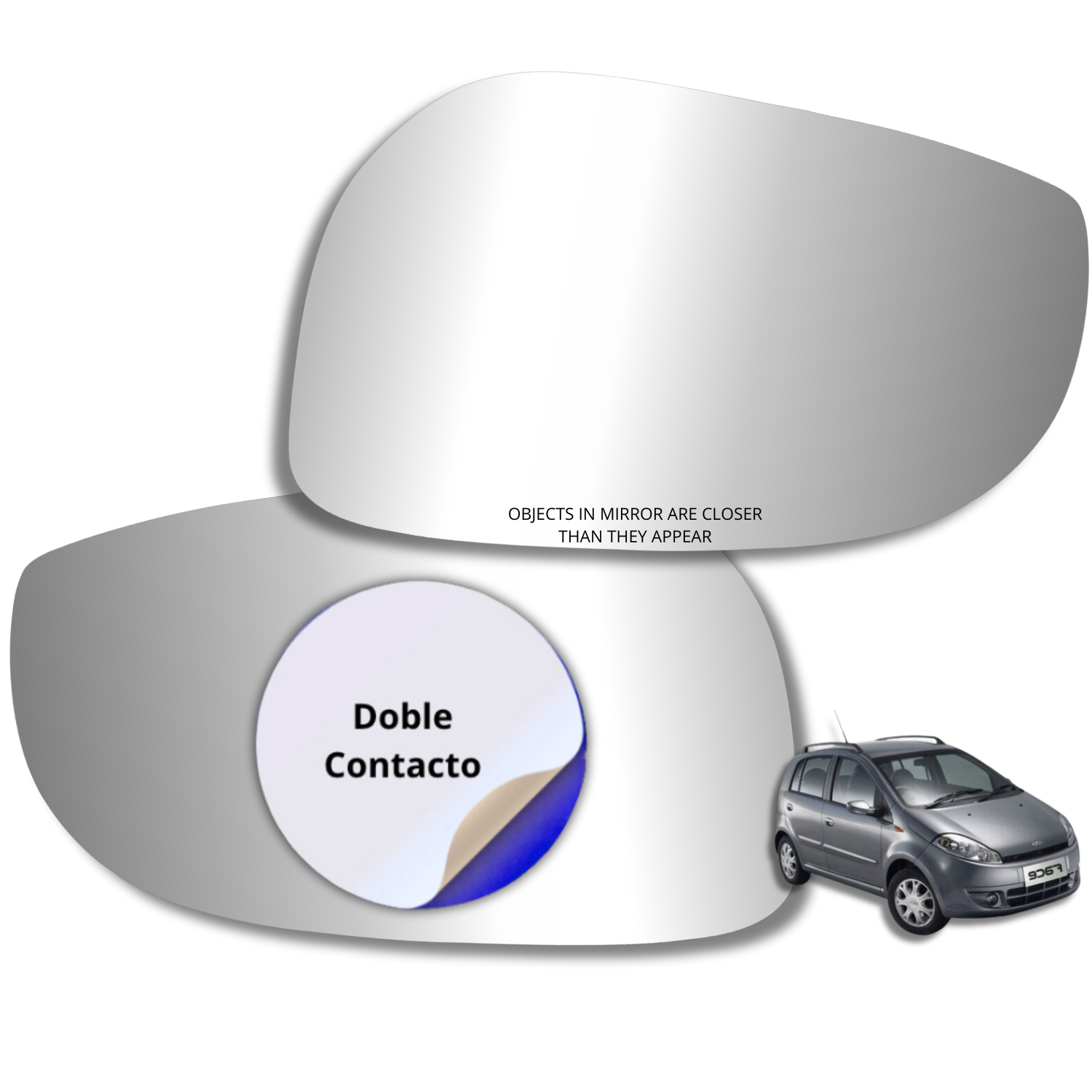 Espejo retrovisor Alternativo Panorámico Chery Face 2012-2022 - AutoVidriosRobin