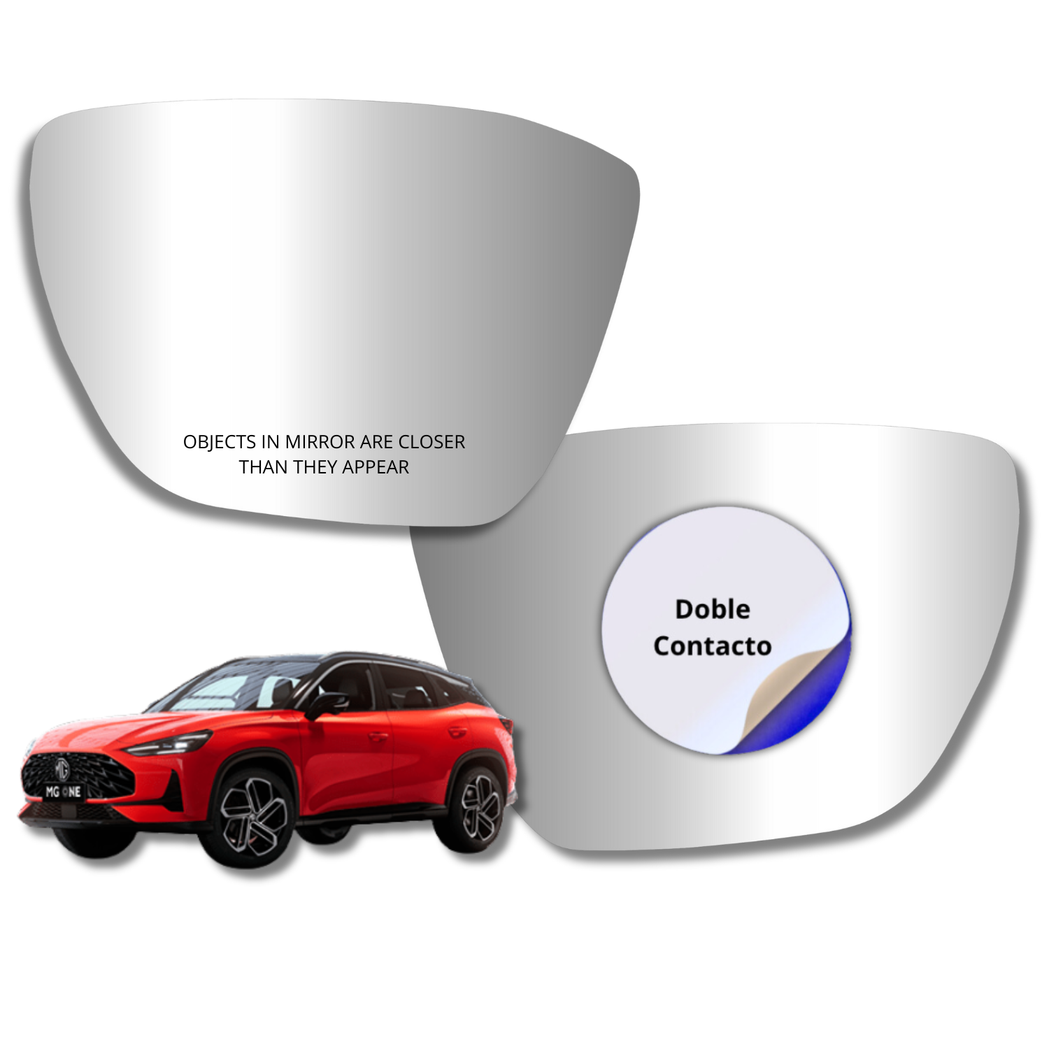 Espejo retrovisor Alternativo Panorámico c/Sensor MG One 2024-2027 - AutoVidriosRobin