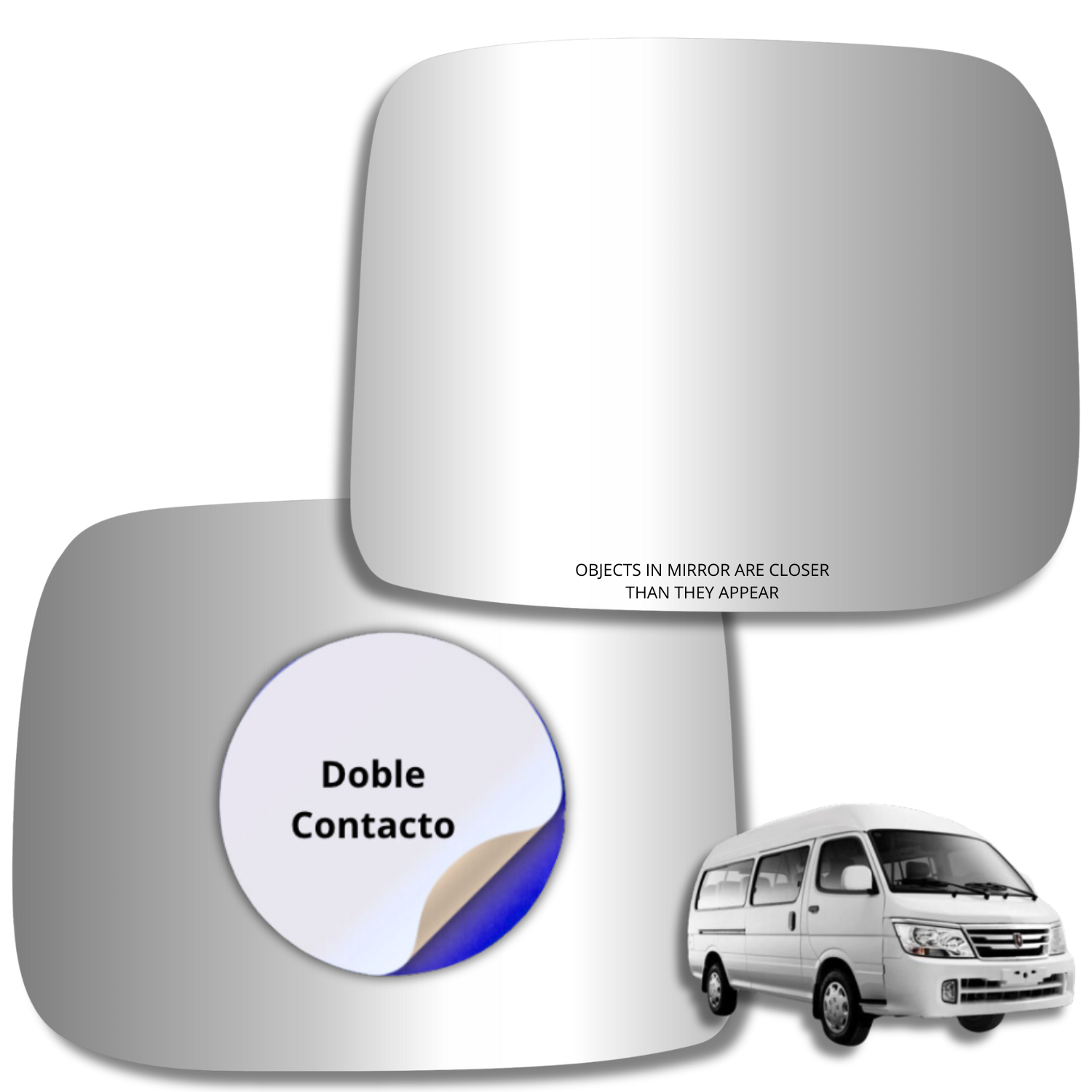 Espejo retrovisor Original Hafei Jinbei 2010-2018 - AutoVidriosRobin