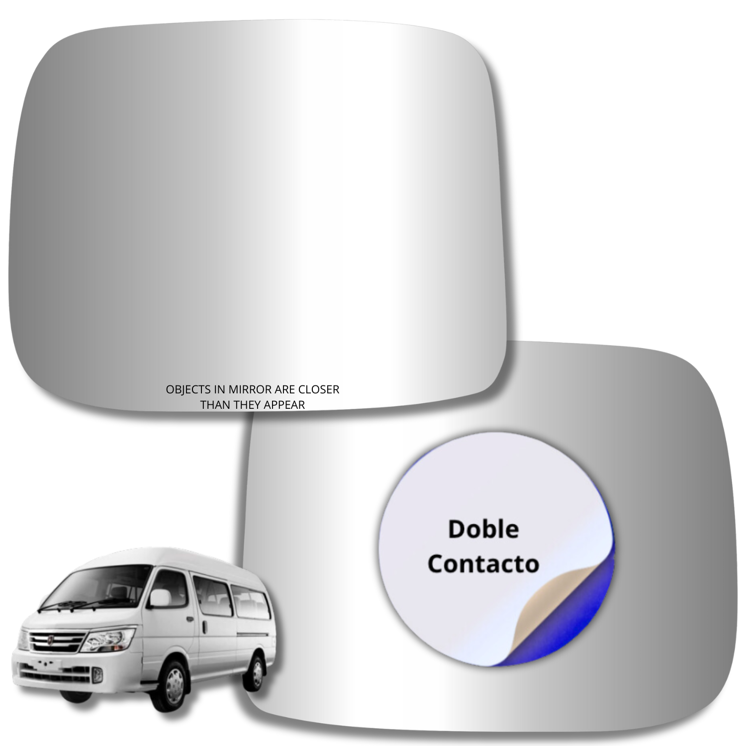 Espejo retrovisor Original Hafei Jinbei 2010-2018 - AutoVidriosRobin