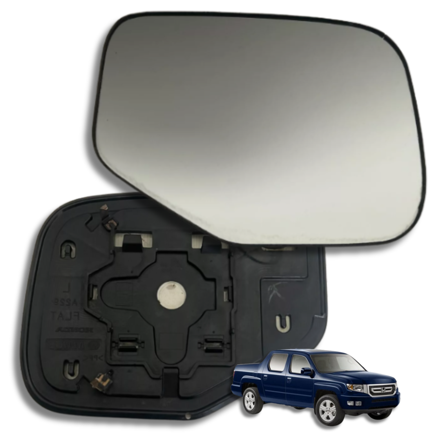 Espejo retrovisor Alternativo Panorámico Honda Ridgeline 2005-2014 - AutoVidriosRobin