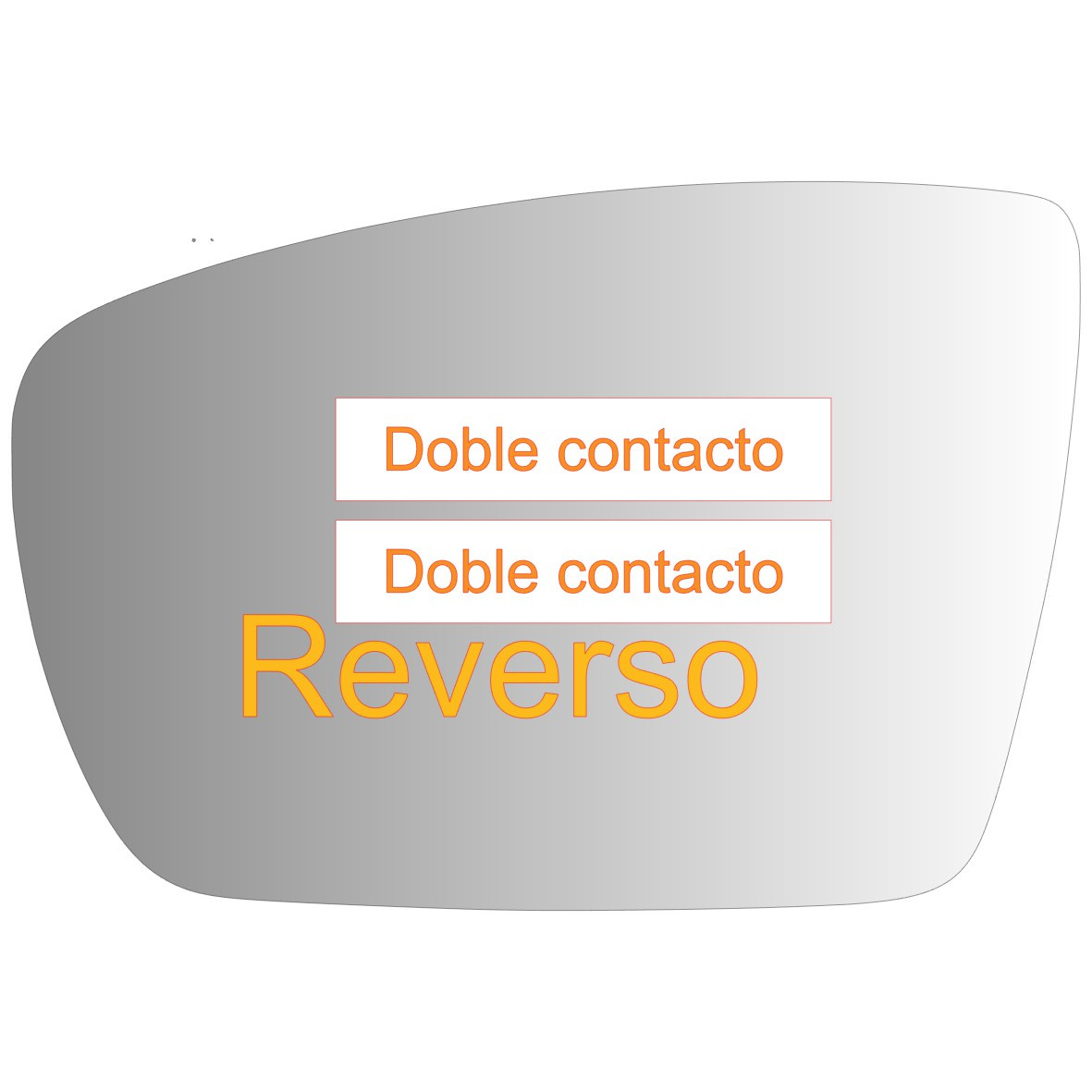 Espejo retrovisor Alternativo Panorámico Changan CS15 2015-2019 - AutoVidriosRobin