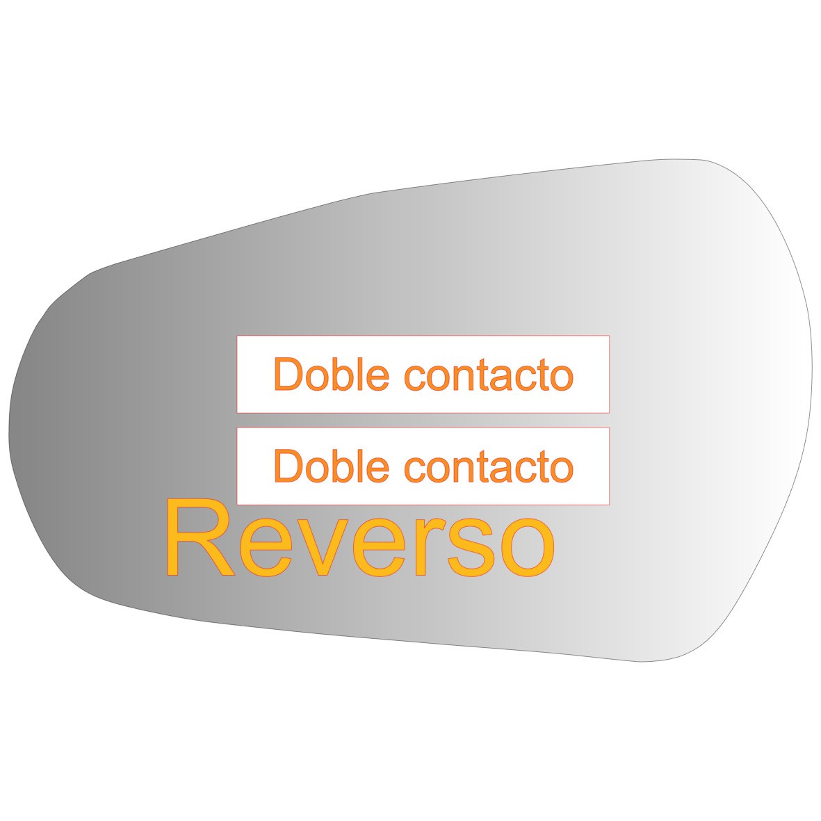 Espejo retrovisor Original Samsung SM7 2012-2020 - AutoVidriosRobin