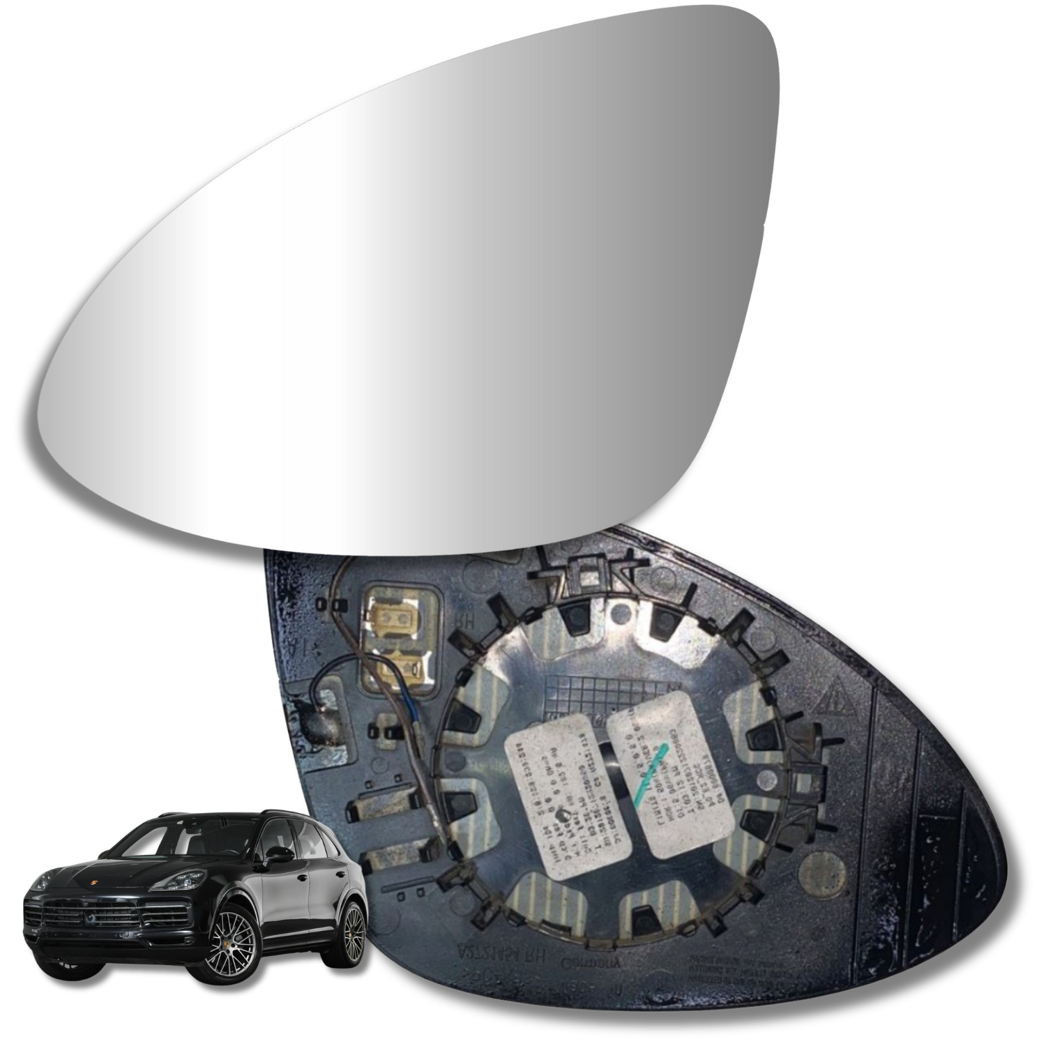Espejo retrovisor Alternativo Panorámico Porsche Cayenne 2010-2017 - AutoVidriosRobin