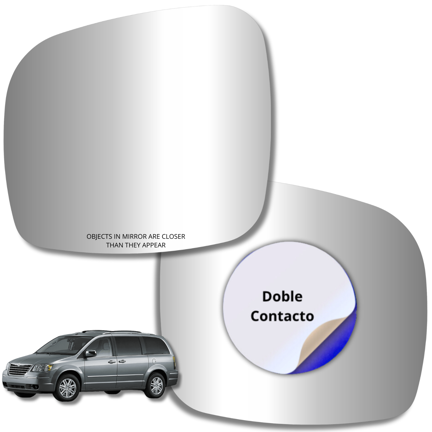 Espejo retrovisor Original Chrysler Country 2008-2012 - AutoVidriosRobin