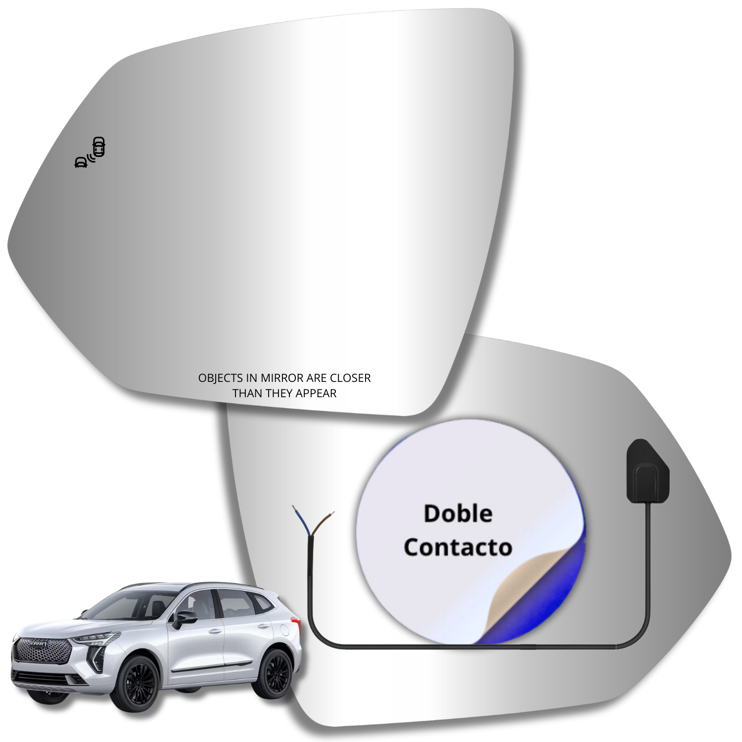Espejo retrovisor Original Haval H6 2023-2025 - AutoVidriosRobin