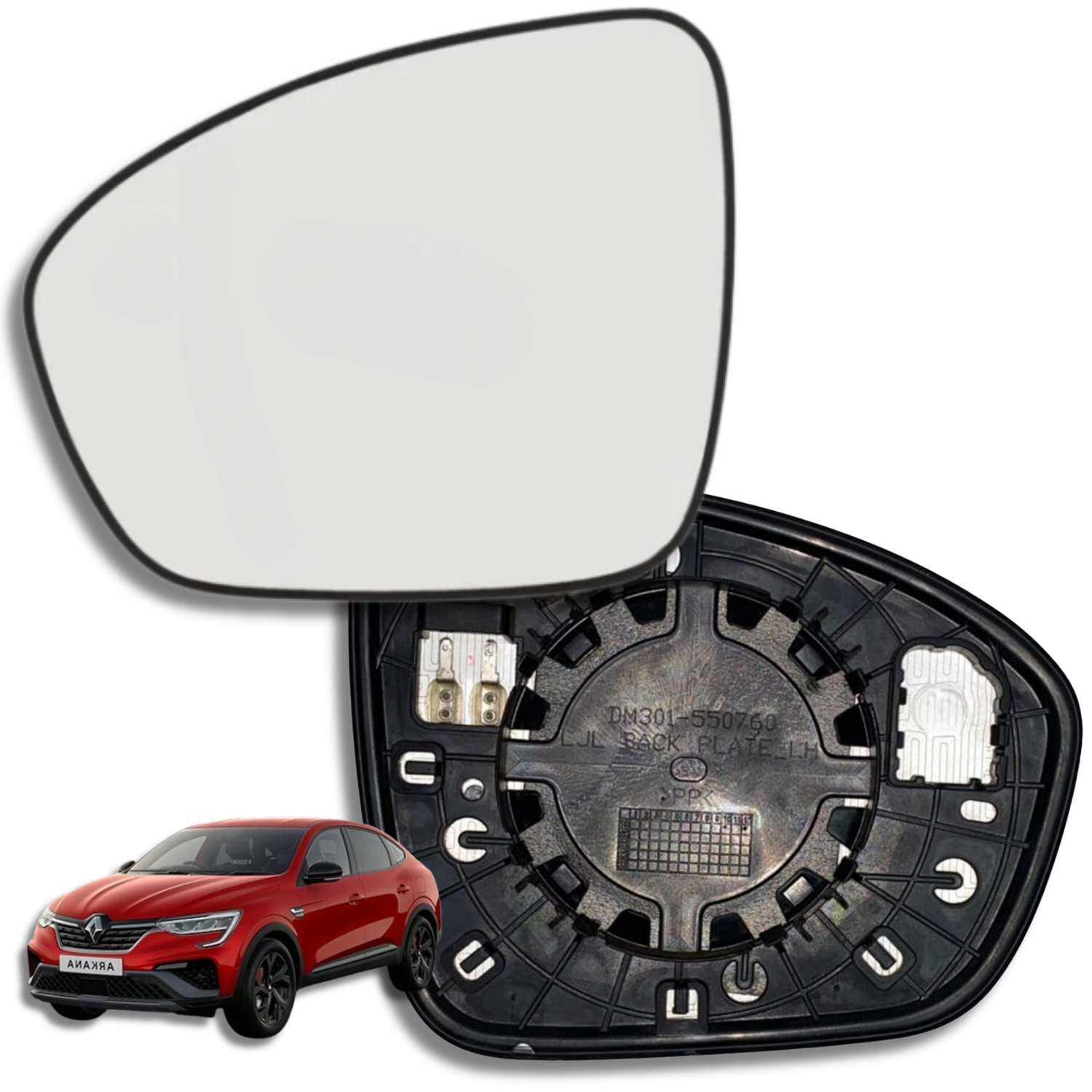 Espejo retrovisor Alternativo Panorámico c/Sensor Renault Arkana 2019-2023 - AutoVidriosRobin