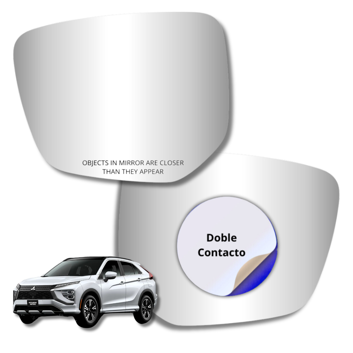 Espejo retrovisor Alternativo Panorámico Mitsubishi Xpander Cross 2023-2025 - AutoVidriosRobin