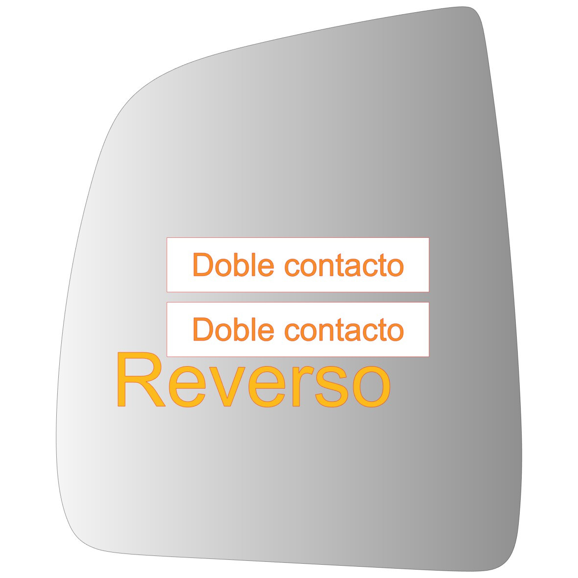 Espejo retrovisor Alternativo Panorámico Fiat Doblo 2010-2023 - AutoVidriosRobin