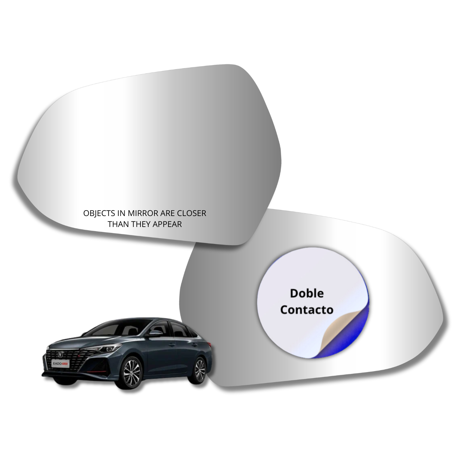 Espejo retrovisor Original Changan Eado 2014-2023 - AutoVidriosRobin