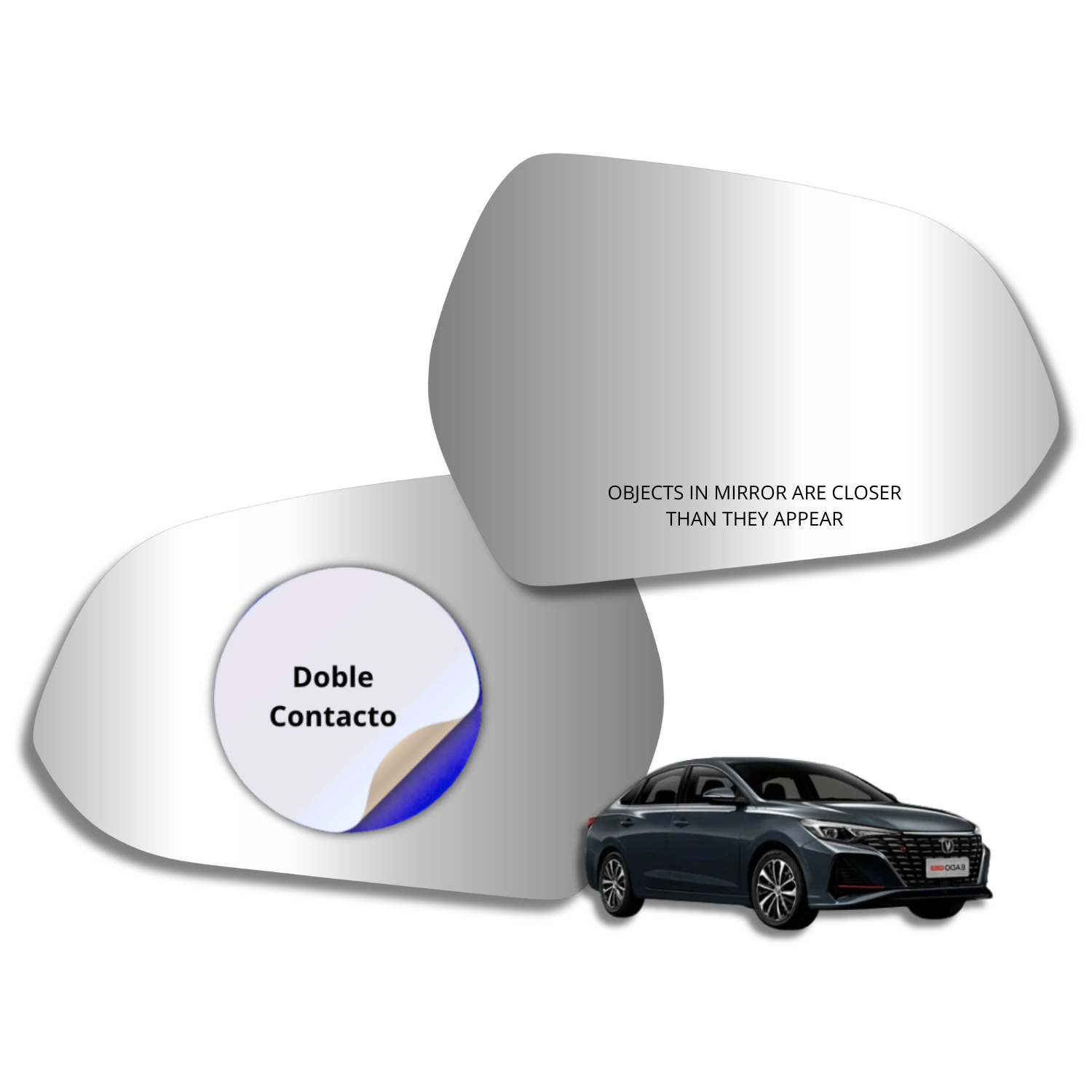 Espejo retrovisor Original Changan Eado 2014-2023 - AutoVidriosRobin
