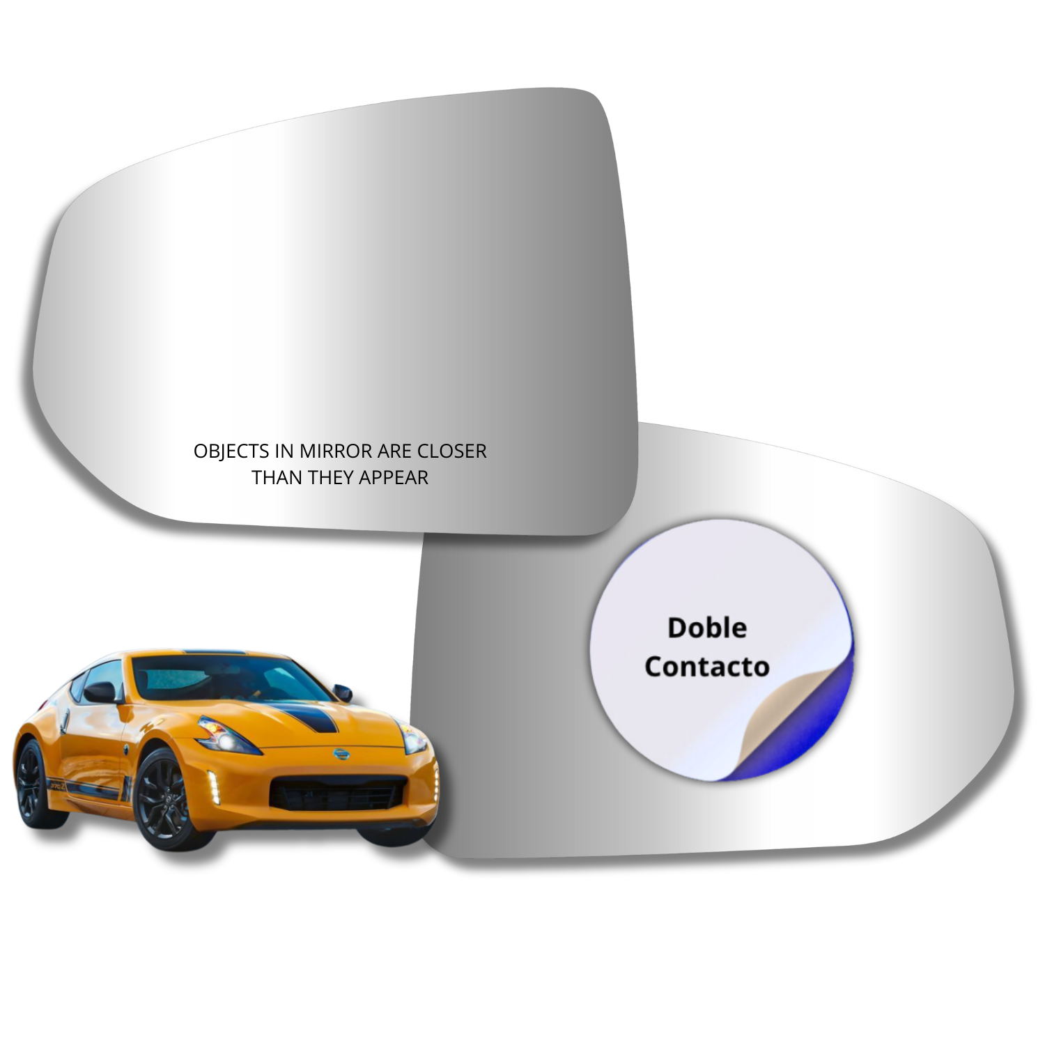 Espejo retrovisor Alternativo Panorámico Nissan 370z 2014-2020 - AutoVidriosRobin