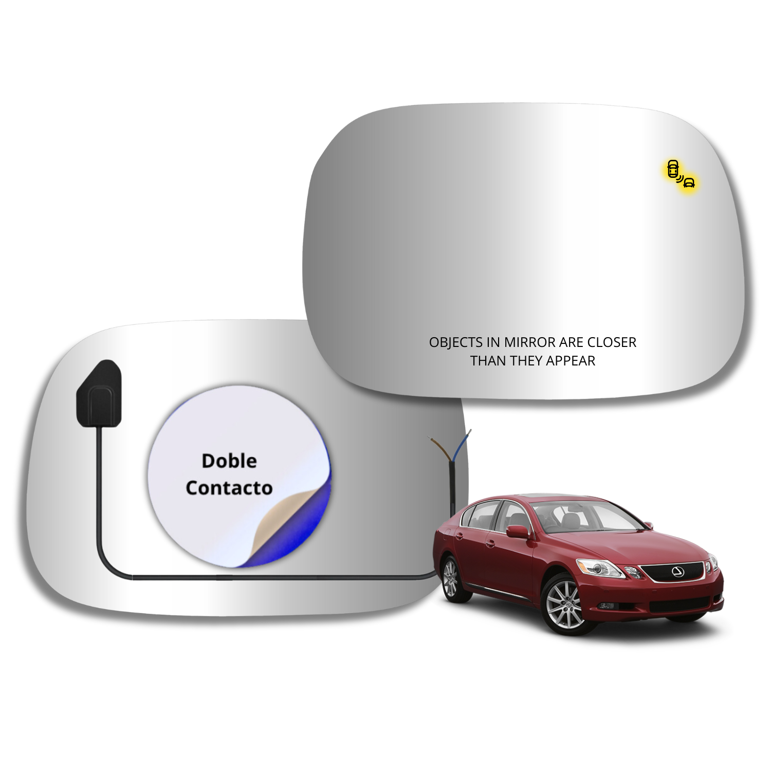 Espejo retrovisor Original Lexus GS 2007-2011 - AutoVidriosRobin